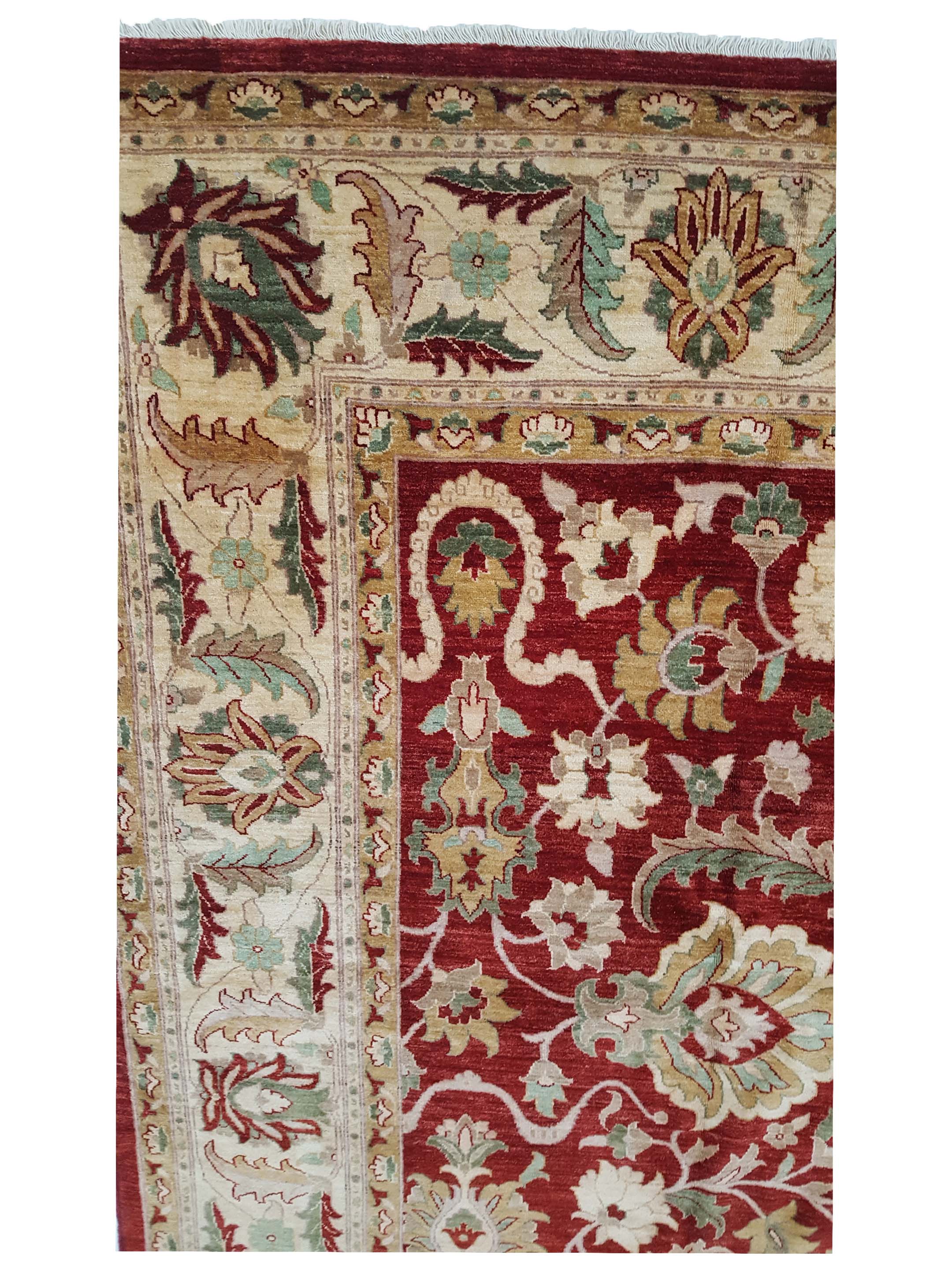 Ziegler Hand Knotted Red 11x16 - Image 4 of 5