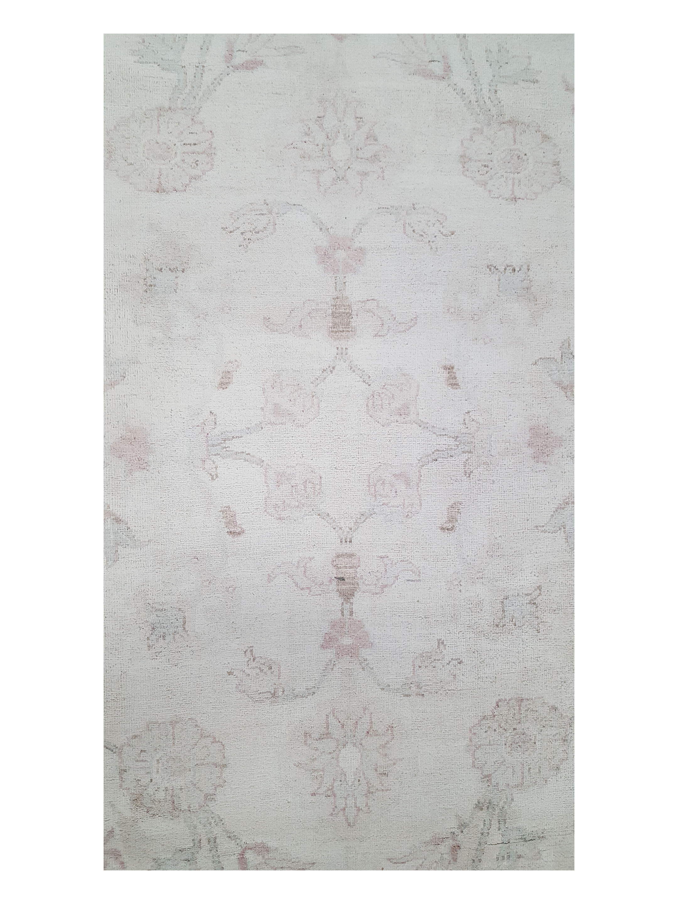 Ziegler Hand Knotted Ivory 9x11 - Image 5 of 6