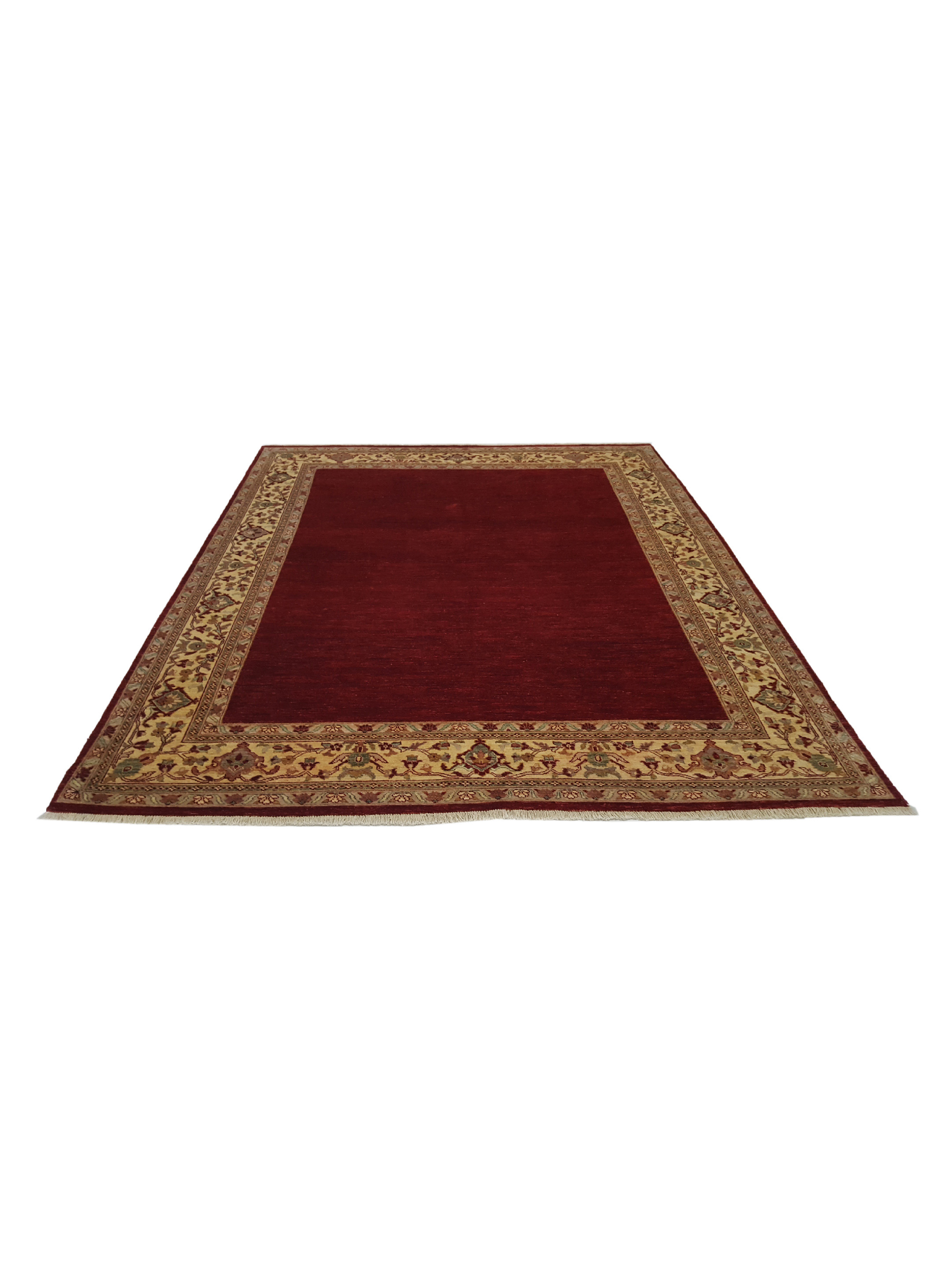 Ziegler Hand Knotted Red 8x10 - Image 3 of 6
