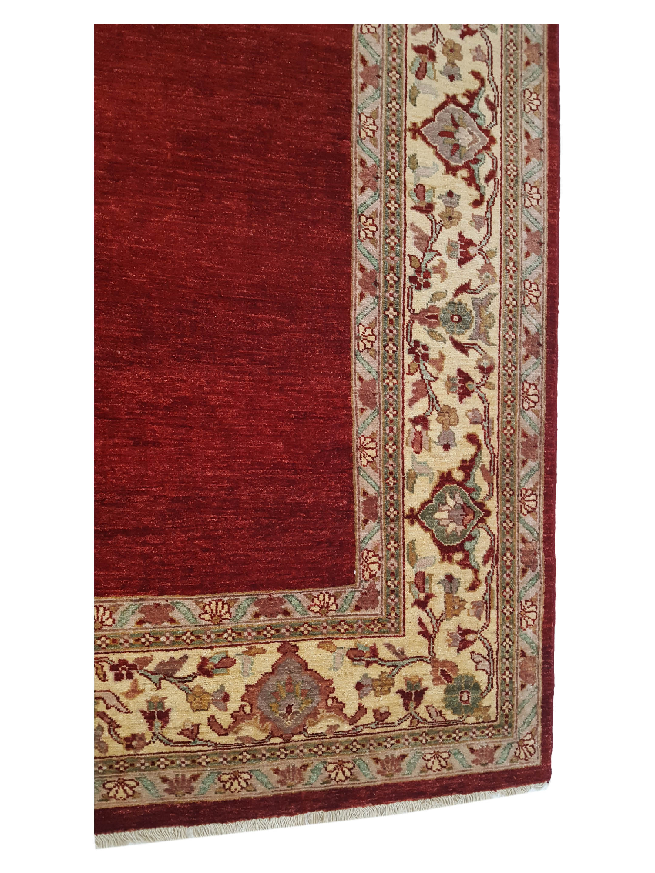 Ziegler Hand Knotted Red 8x10 - Image 5 of 6