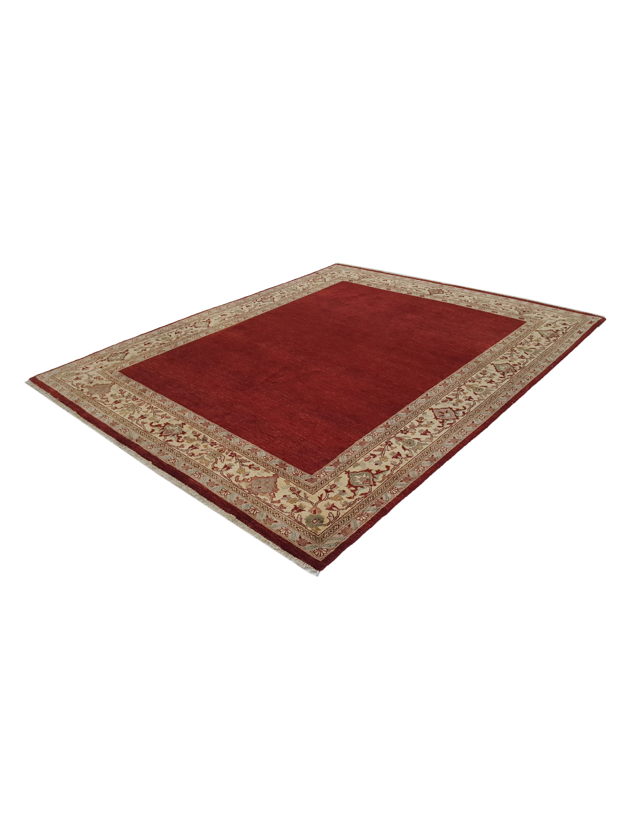 Ziegler Hand Knotted Red 8x10 - Image 6 of 6