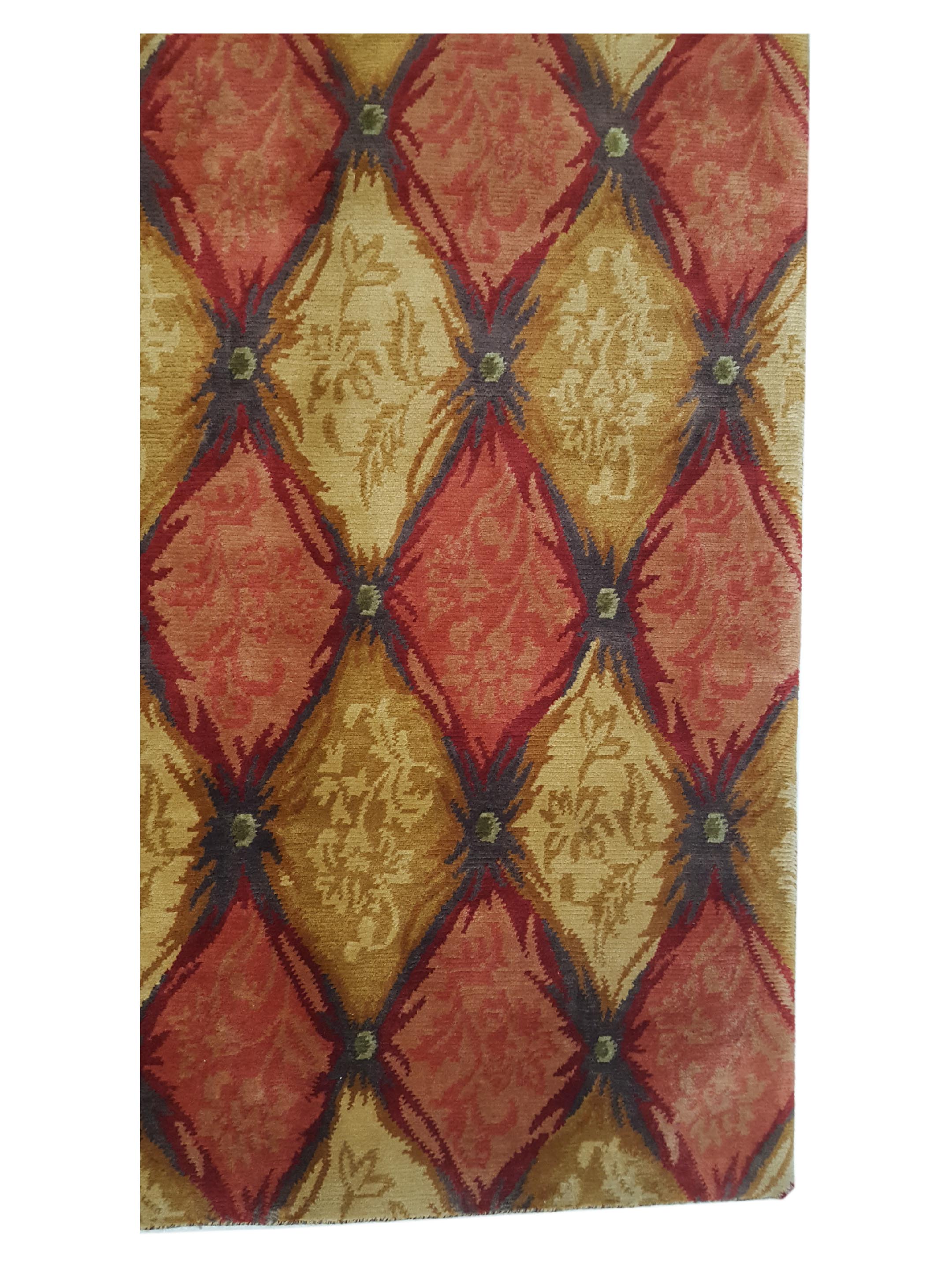 Gouri Ganga Hand Knotted Multi 6x9 - Image 4 of 6
