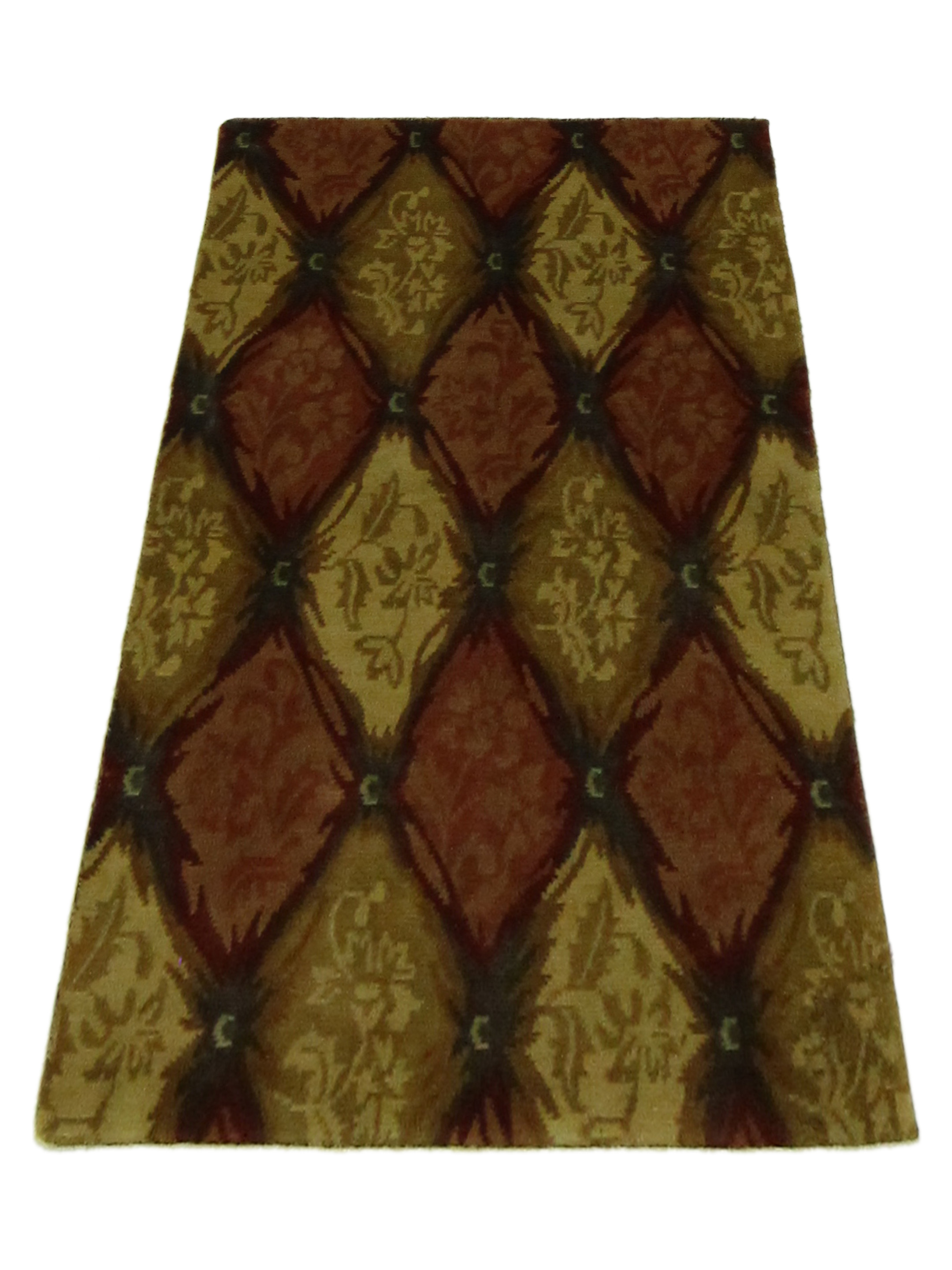 Gouri Ganga Hand Knotted Multi 3x5 - Image 2 of 4