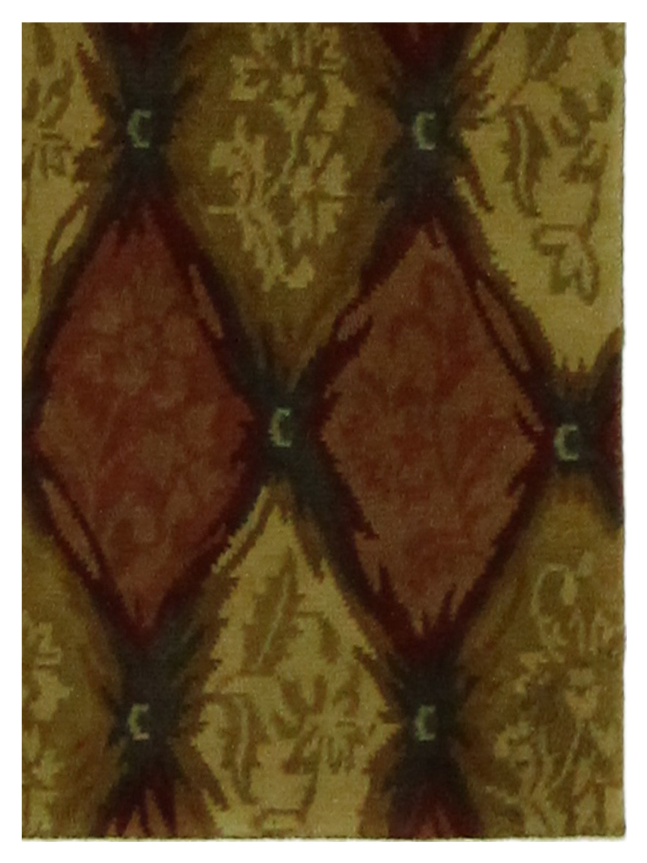 Gouri Ganga Hand Knotted Multi 3x5 - Image 3 of 4