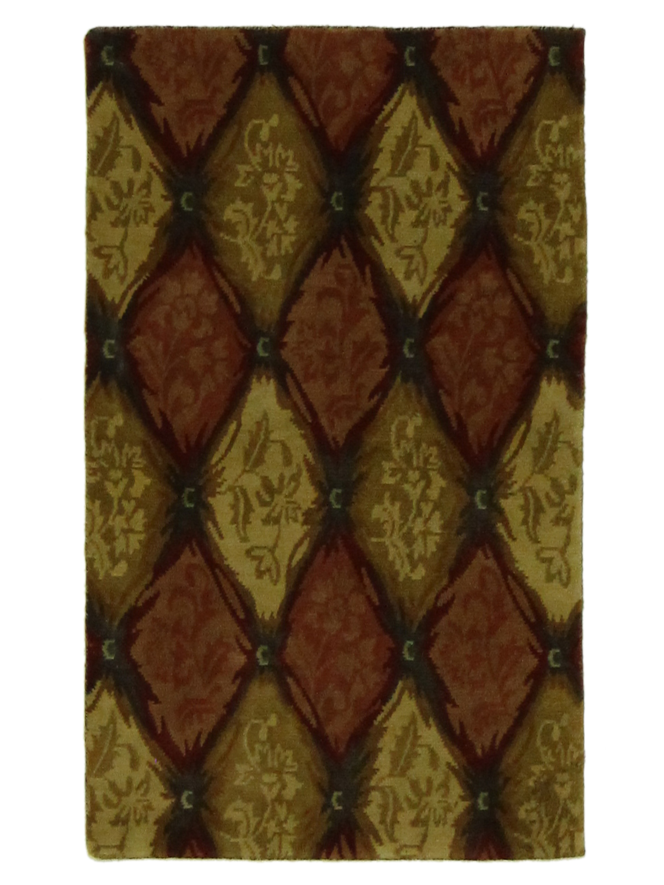 Gouri Ganga Hand Knotted Multi 3x5