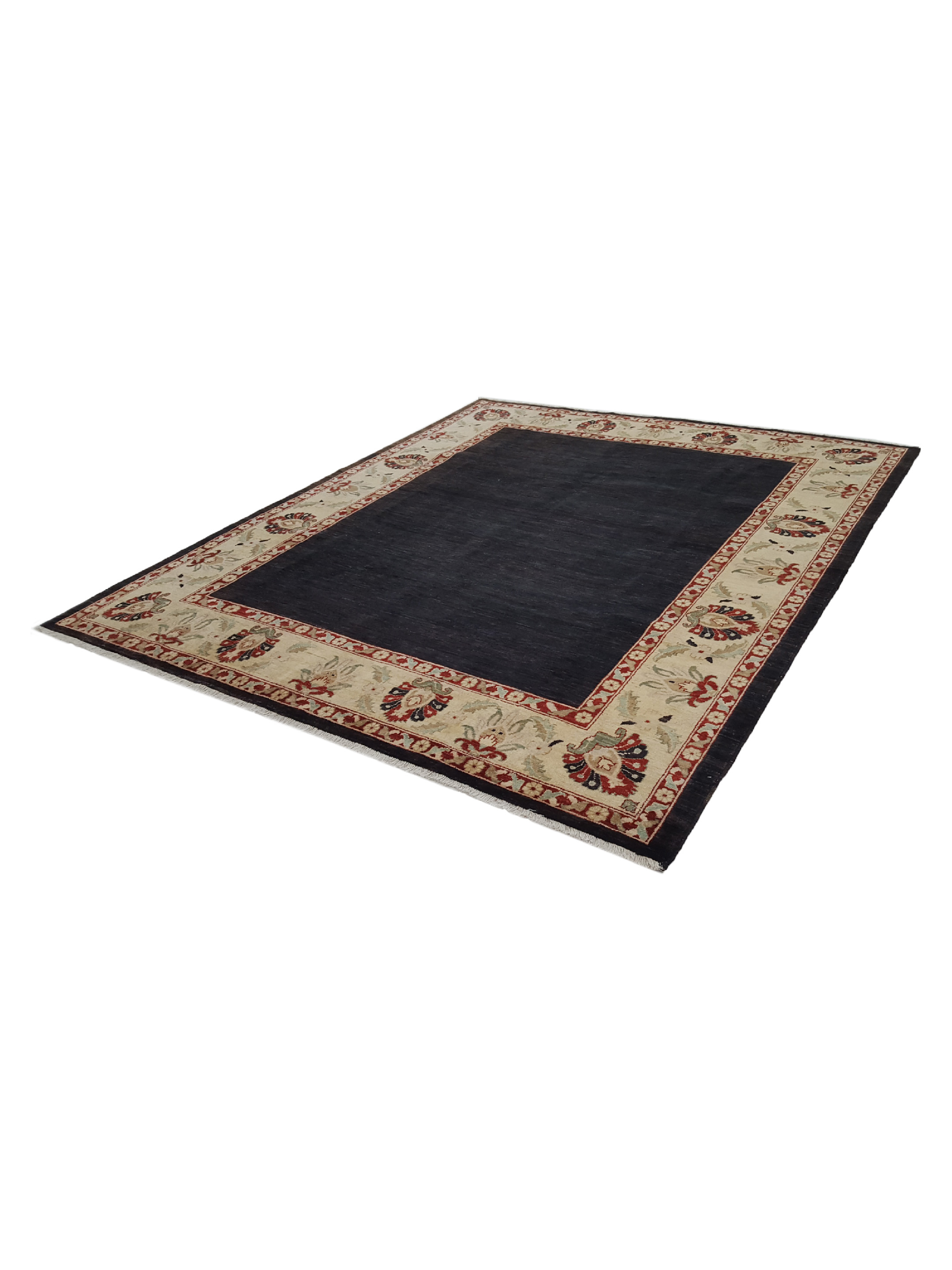 Ziegler Hand Knotted Black 8x10 - Image 2 of 6