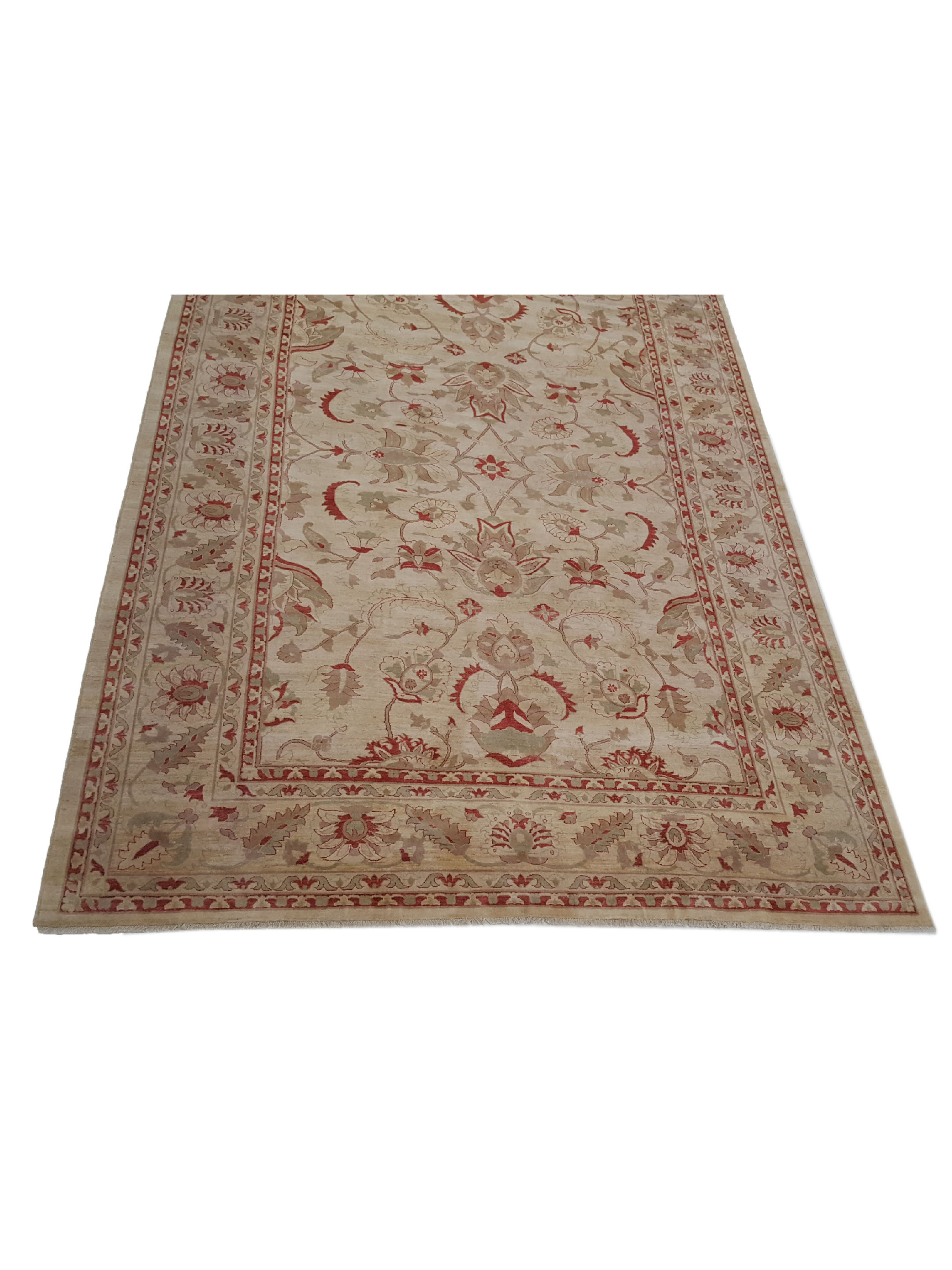 Ziegler Hand Knotted Ivory 12x17 - Image 2 of 7