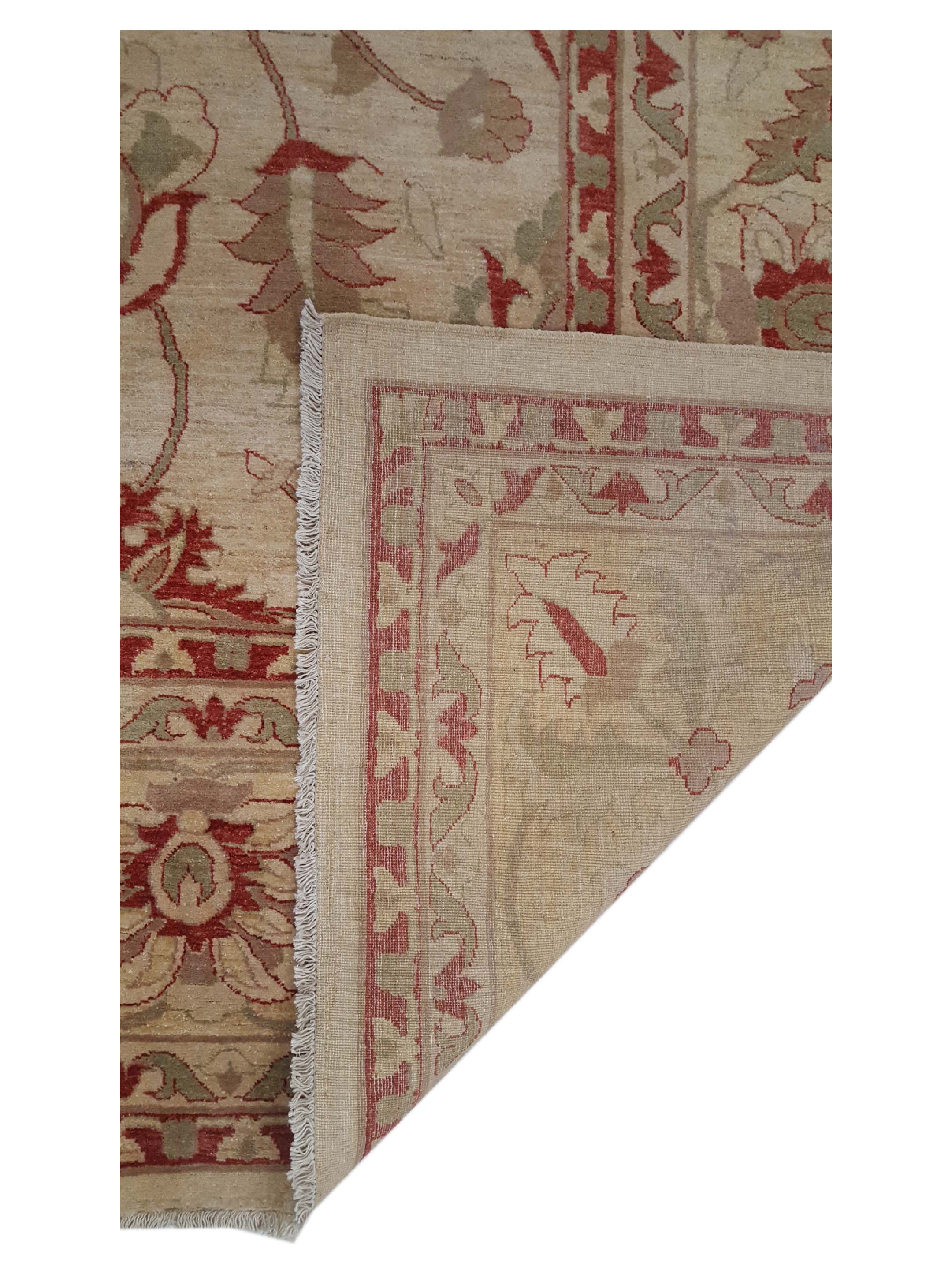 Ziegler Hand Knotted Ivory 12x17 - Image 3 of 7