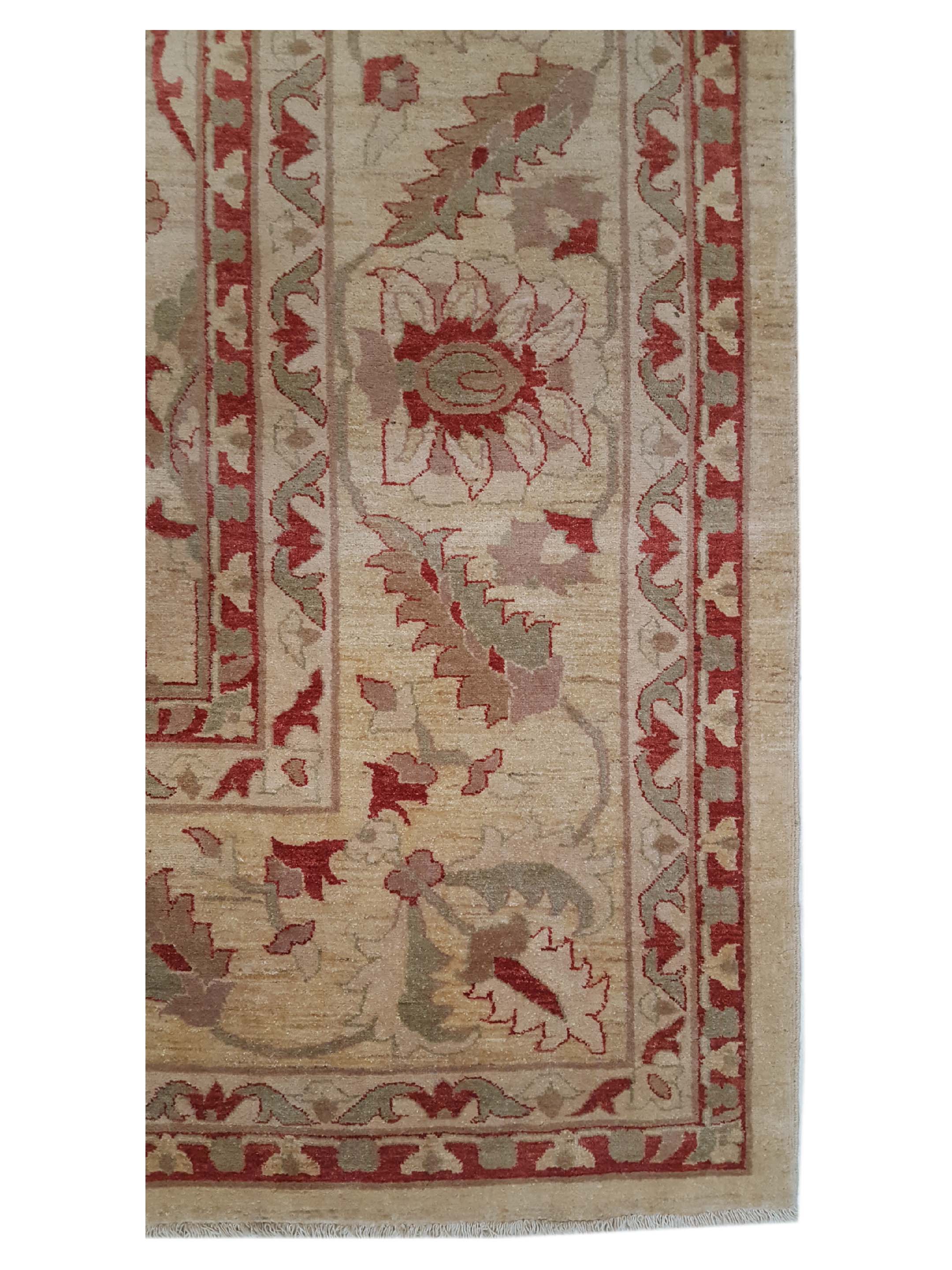 Ziegler Hand Knotted Ivory 12x17 - Image 4 of 7