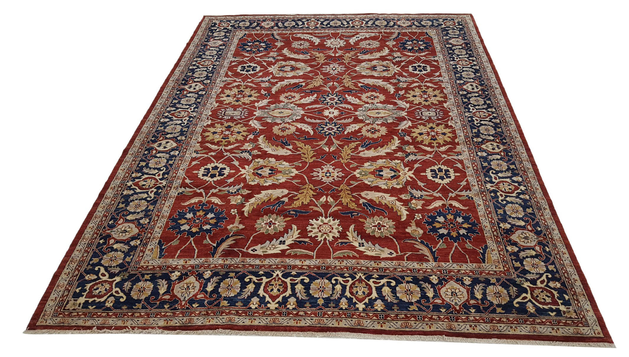 Ziegler Hand Knotted Red 11x16 - Image 2 of 10