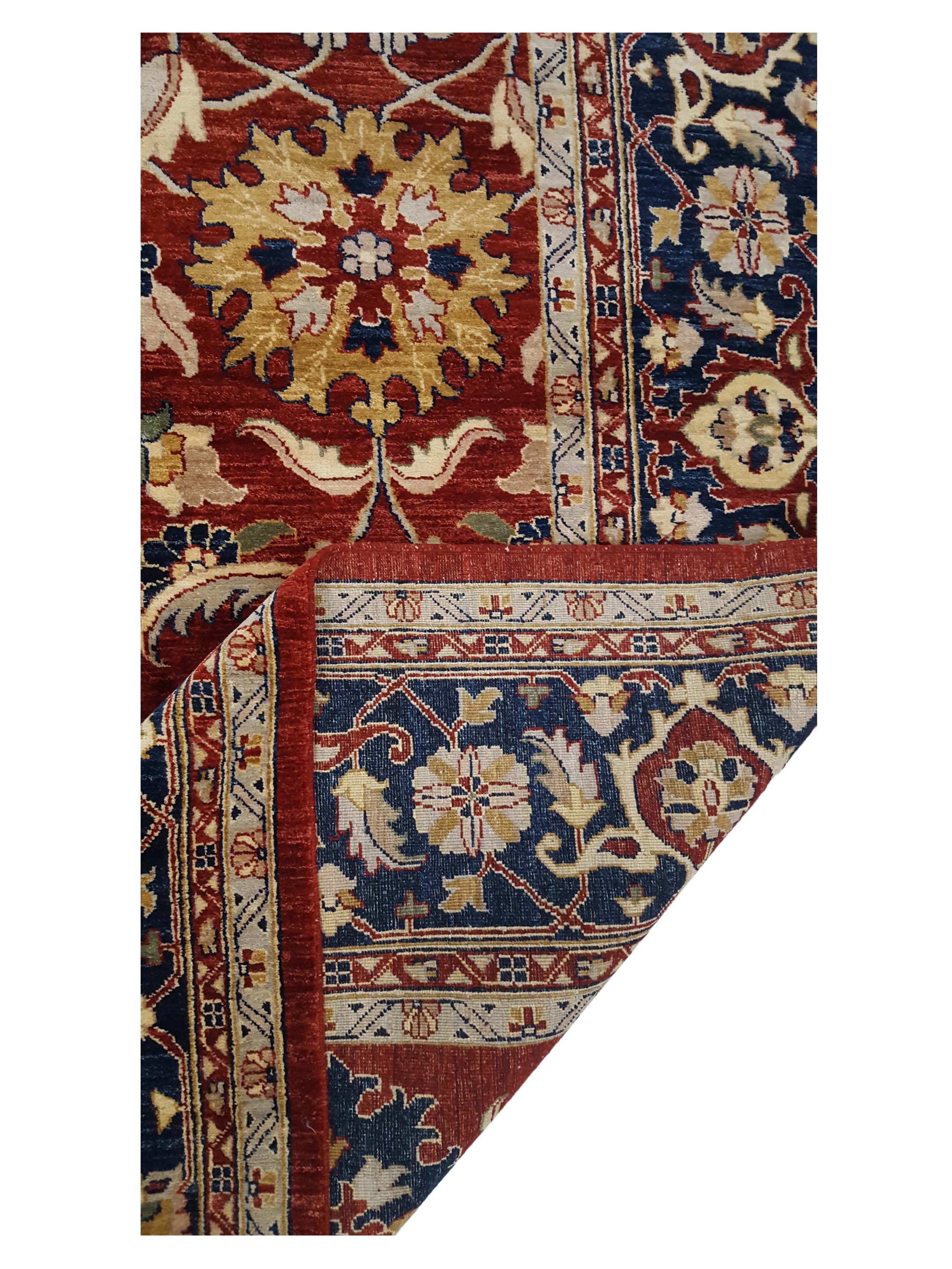 Ziegler Hand Knotted Red 11x16 - Image 3 of 10