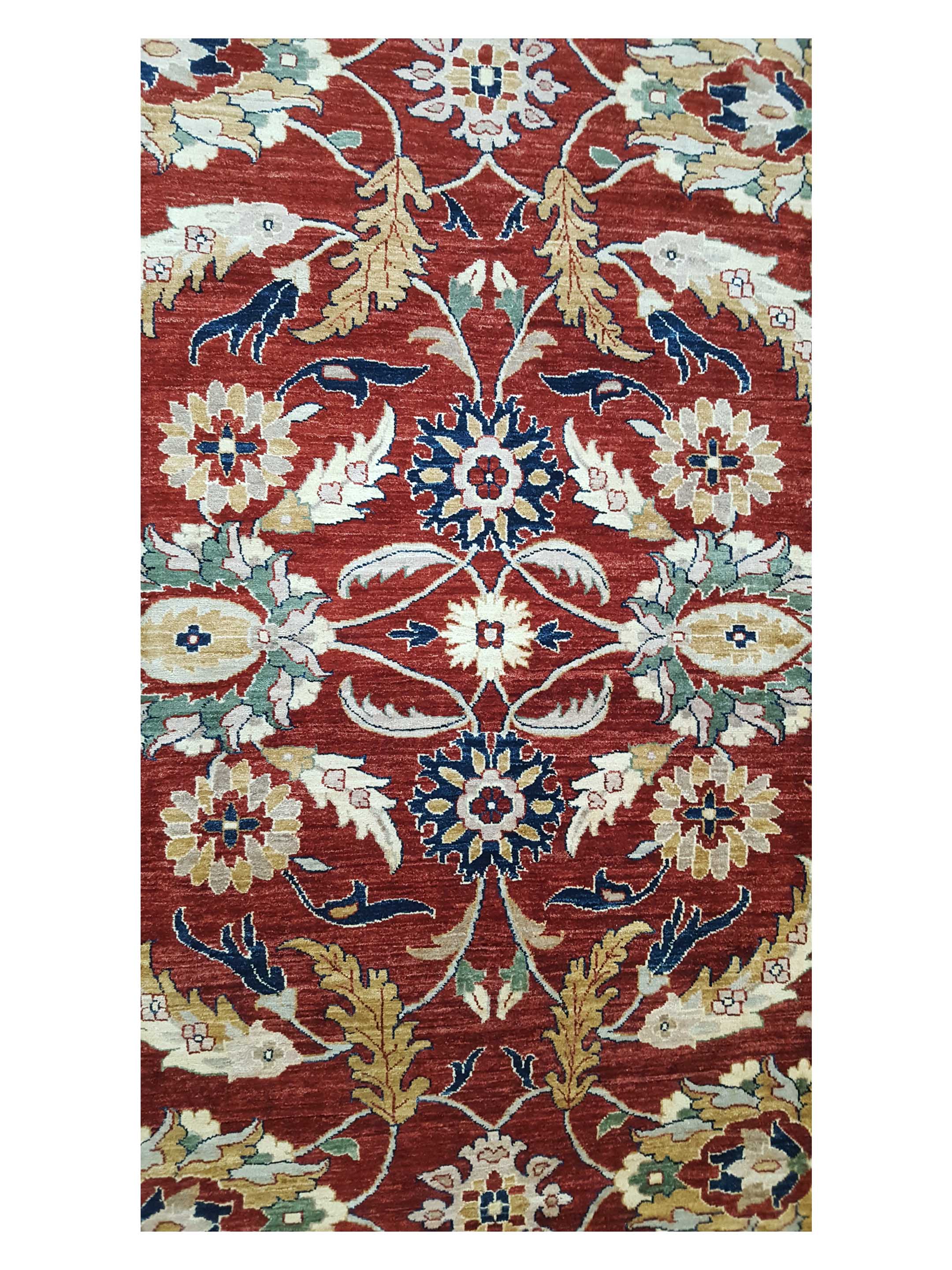 Ziegler Hand Knotted Red 11x16 - Image 5 of 10