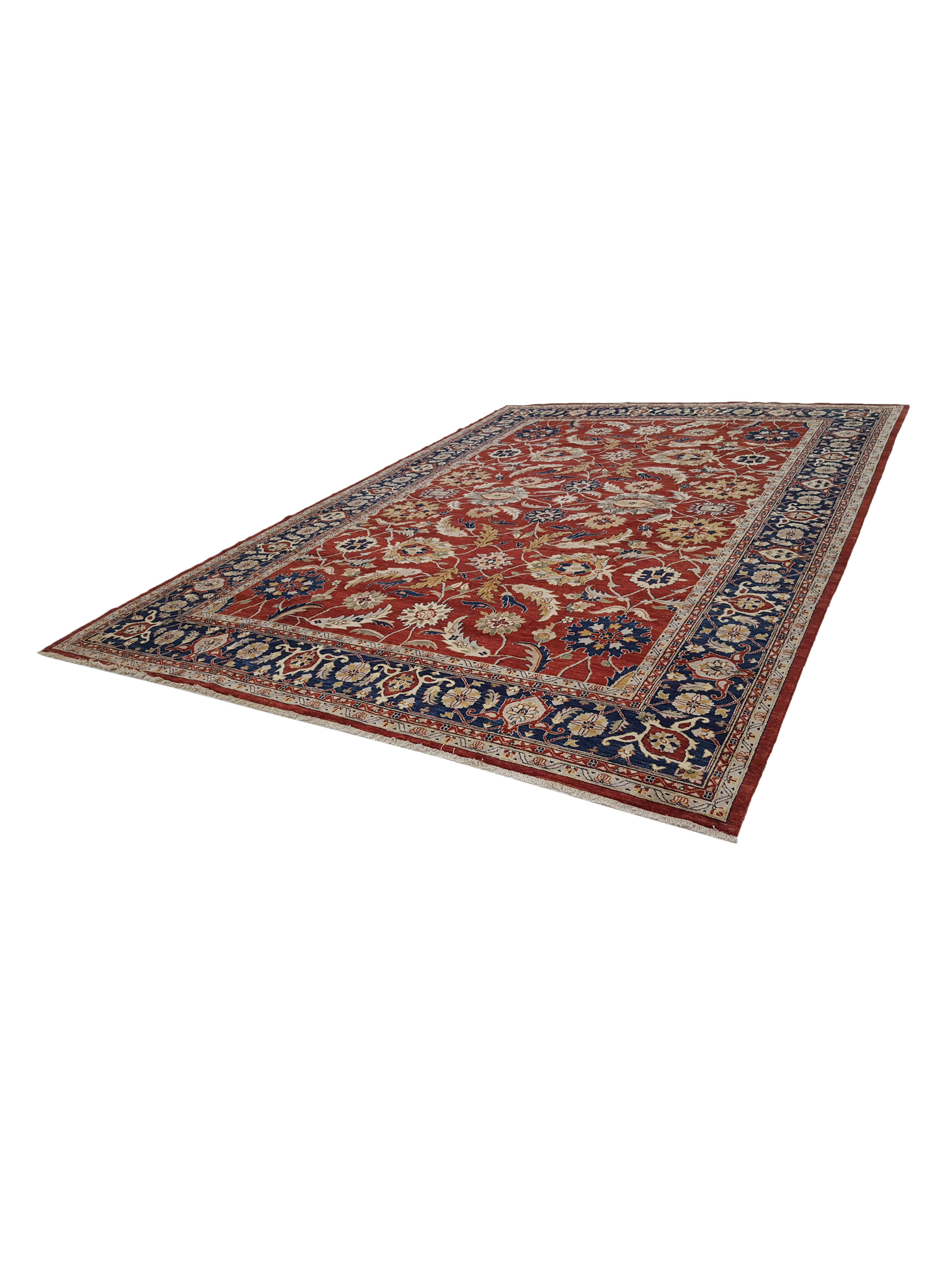 Ziegler Hand Knotted Red 11x16 - Image 6 of 10