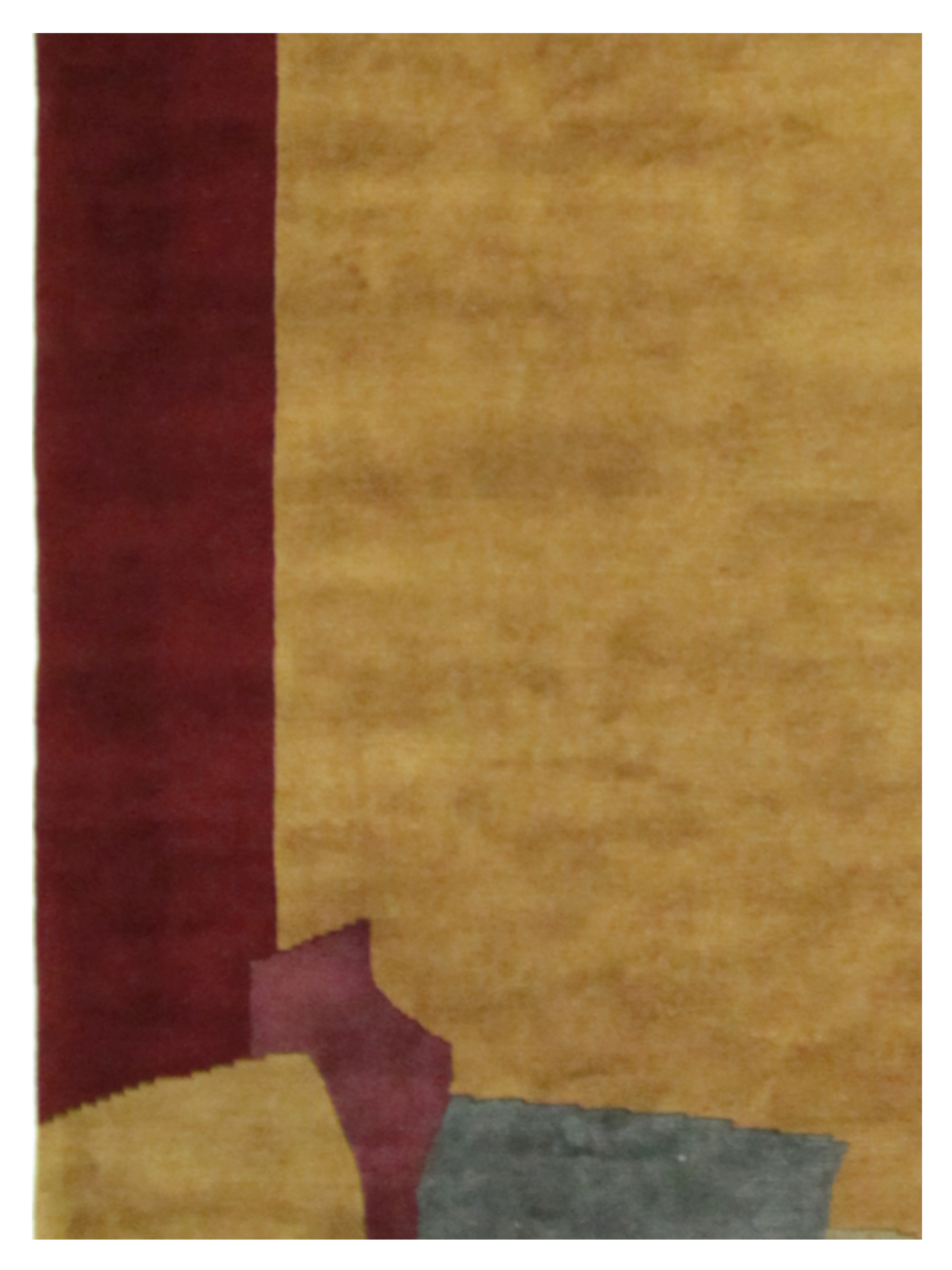 Gouri Ganga Hand Knotted Gold 9x12 - Image 4 of 4