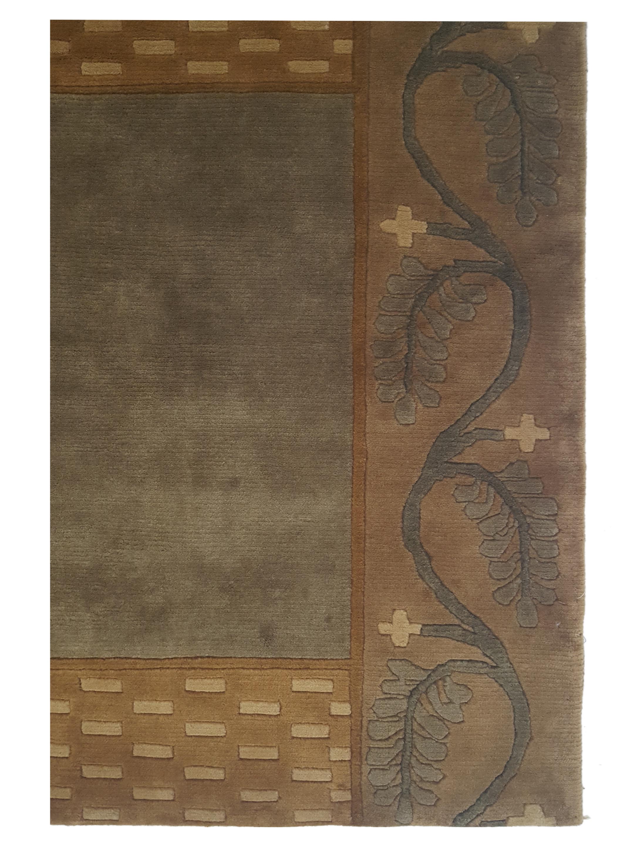 Tranquality Hand Knotted Gold 6x8 - Image 3 of 5