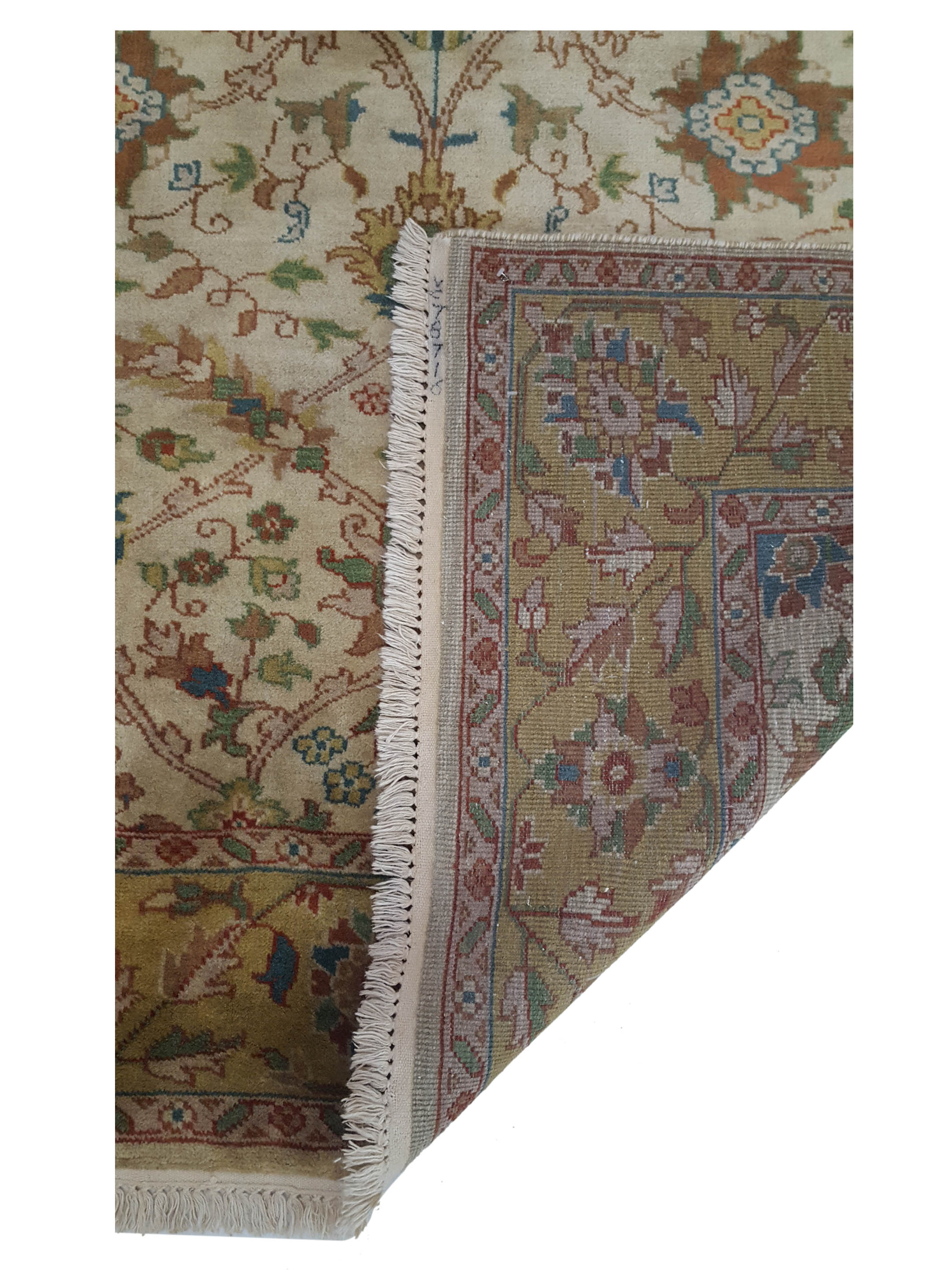 Tribal Hand Knotted Beige 5x8 - Image 3 of 6