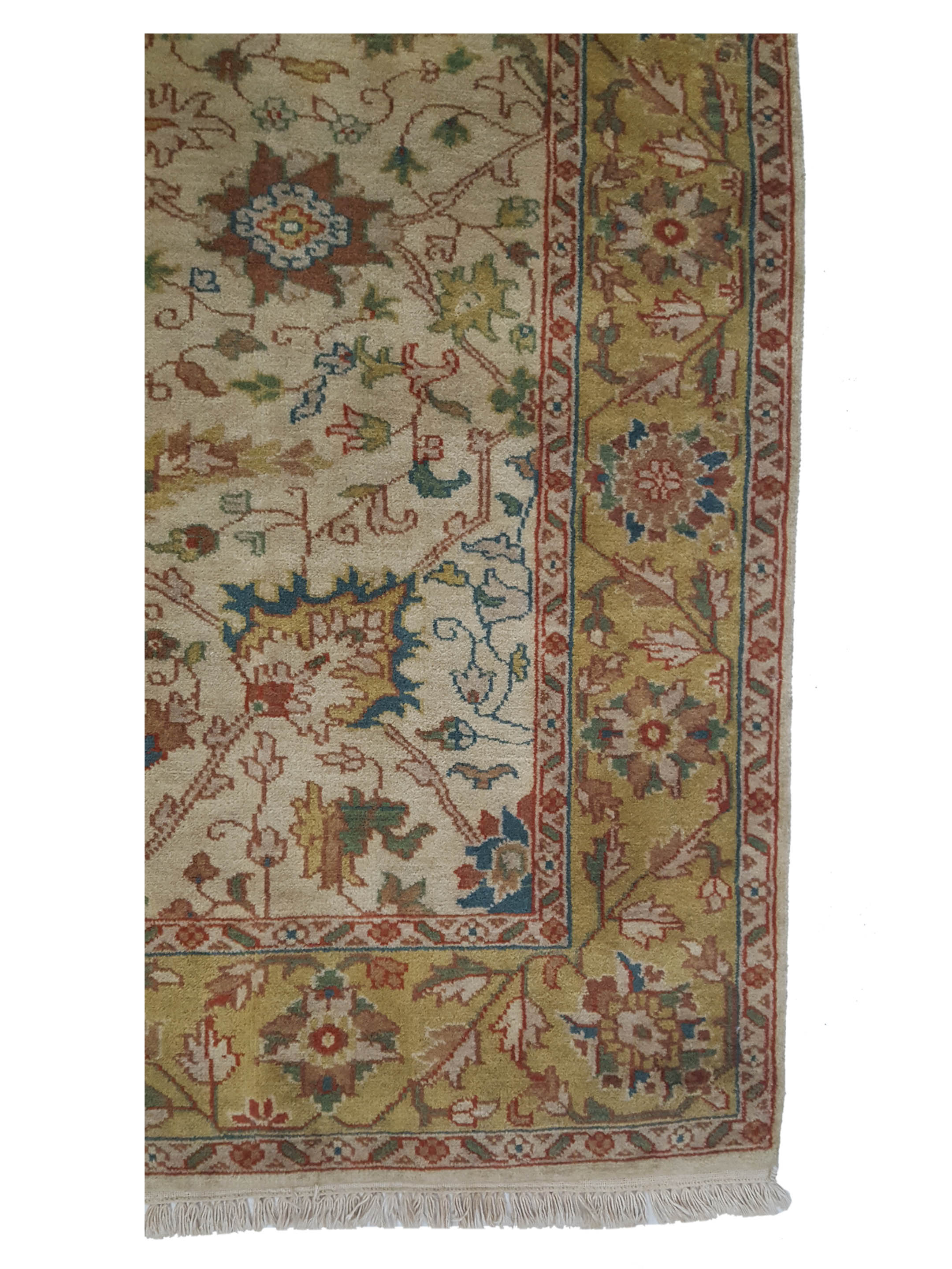 Tribal Hand Knotted Beige 5x8 - Image 4 of 6