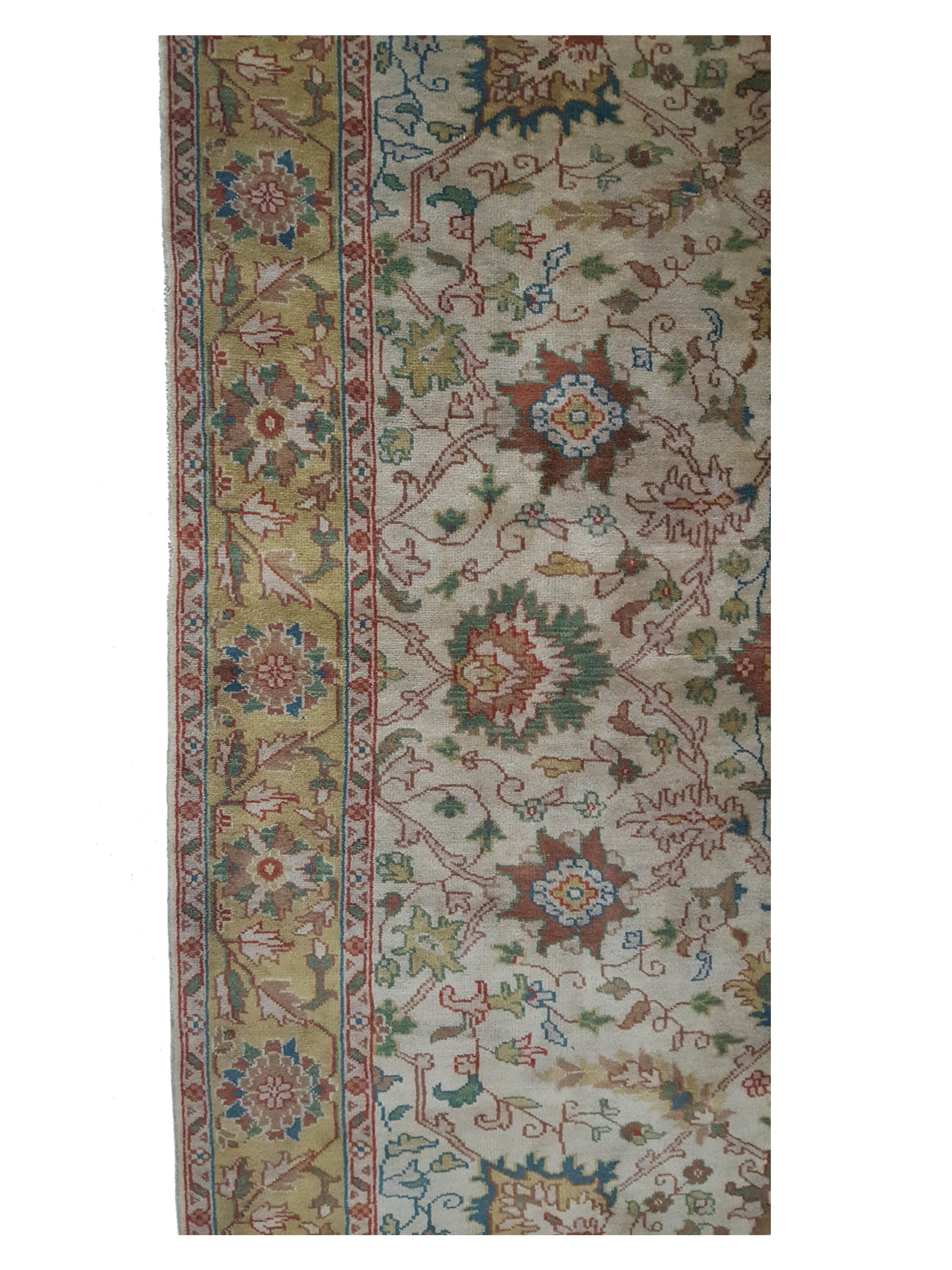 Tribal Hand Knotted Beige 5x8 - Image 5 of 6
