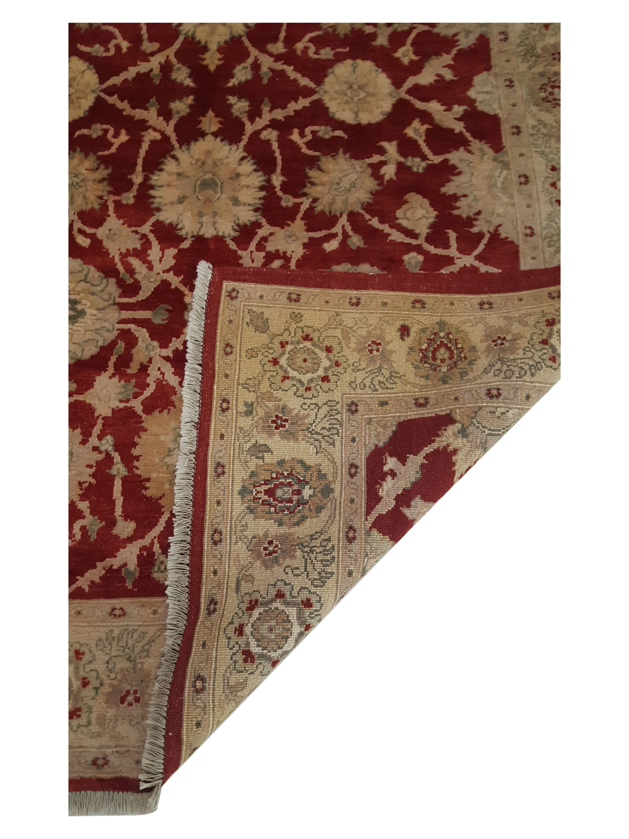 Ziegler Hand Knotted Red 5x8 - Image 3 of 6
