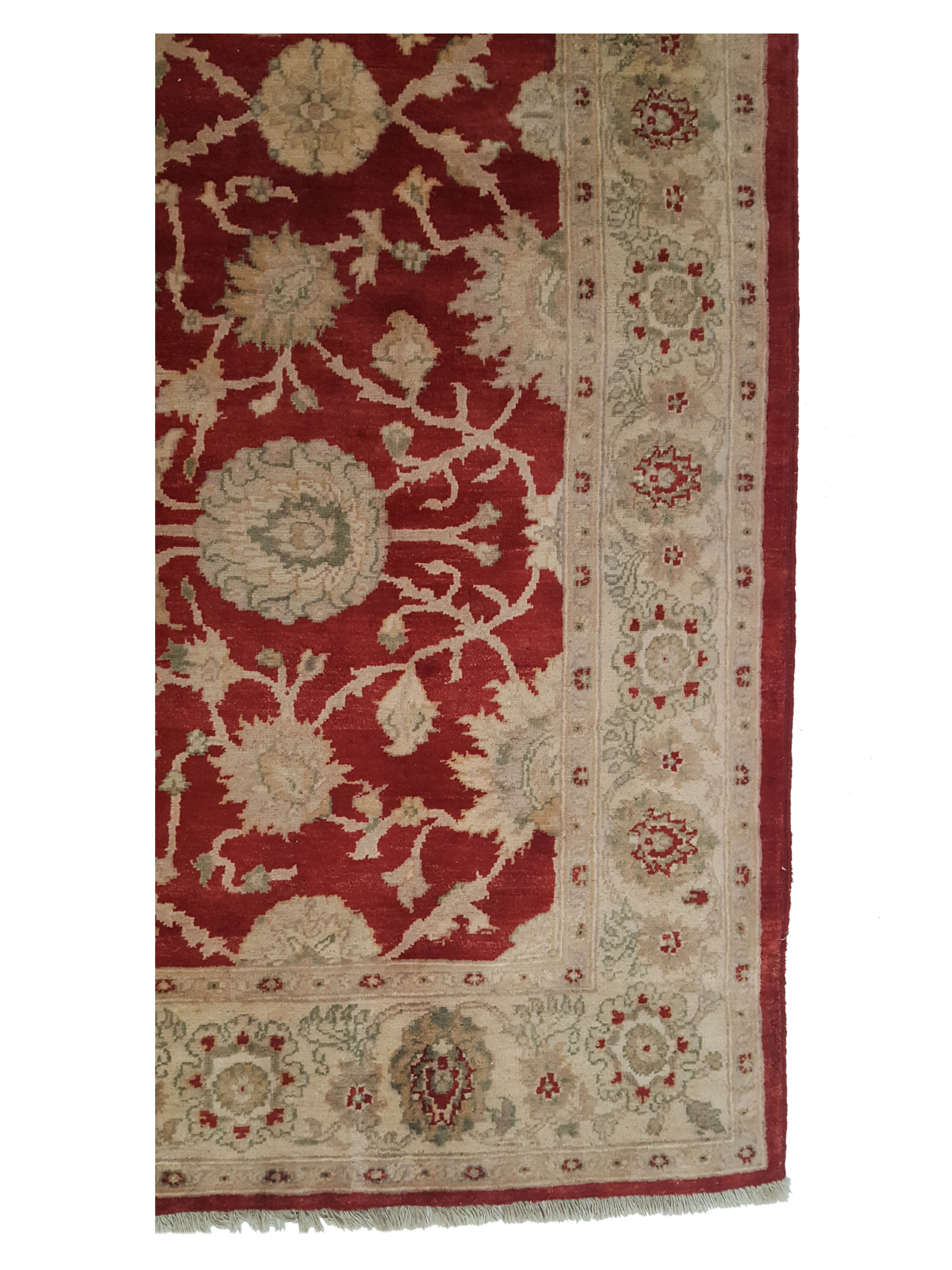 Ziegler Hand Knotted Red 5x8 - Image 4 of 6