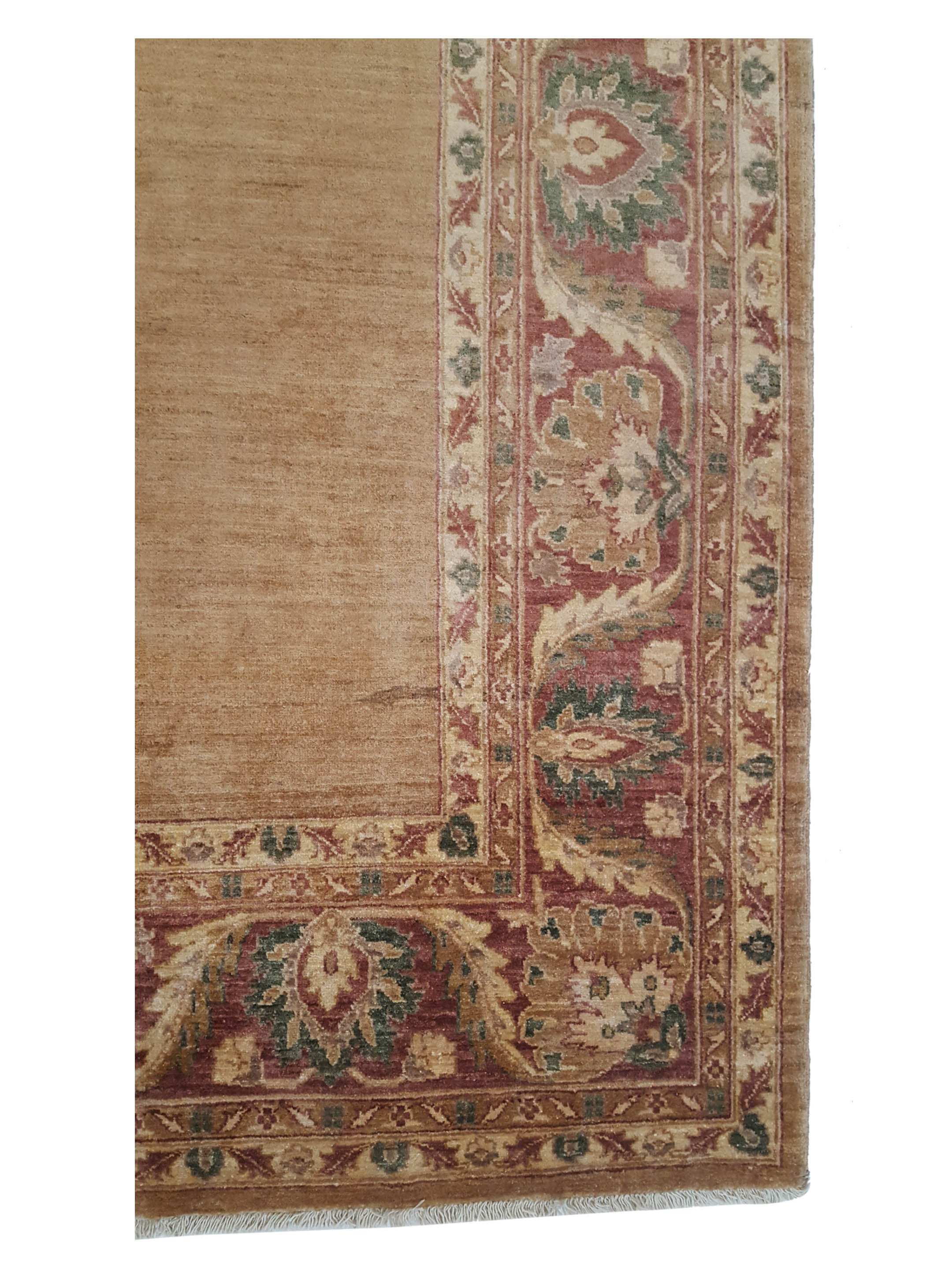 Ziegler Hand Knotted Gold 9x12 - Image 4 of 6