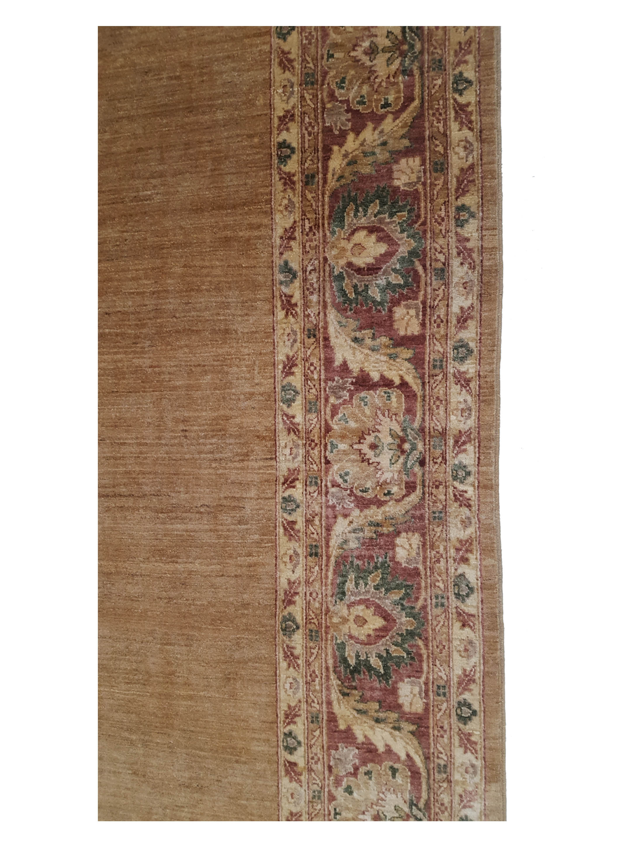 Ziegler Hand Knotted Gold 9x12 - Image 5 of 6