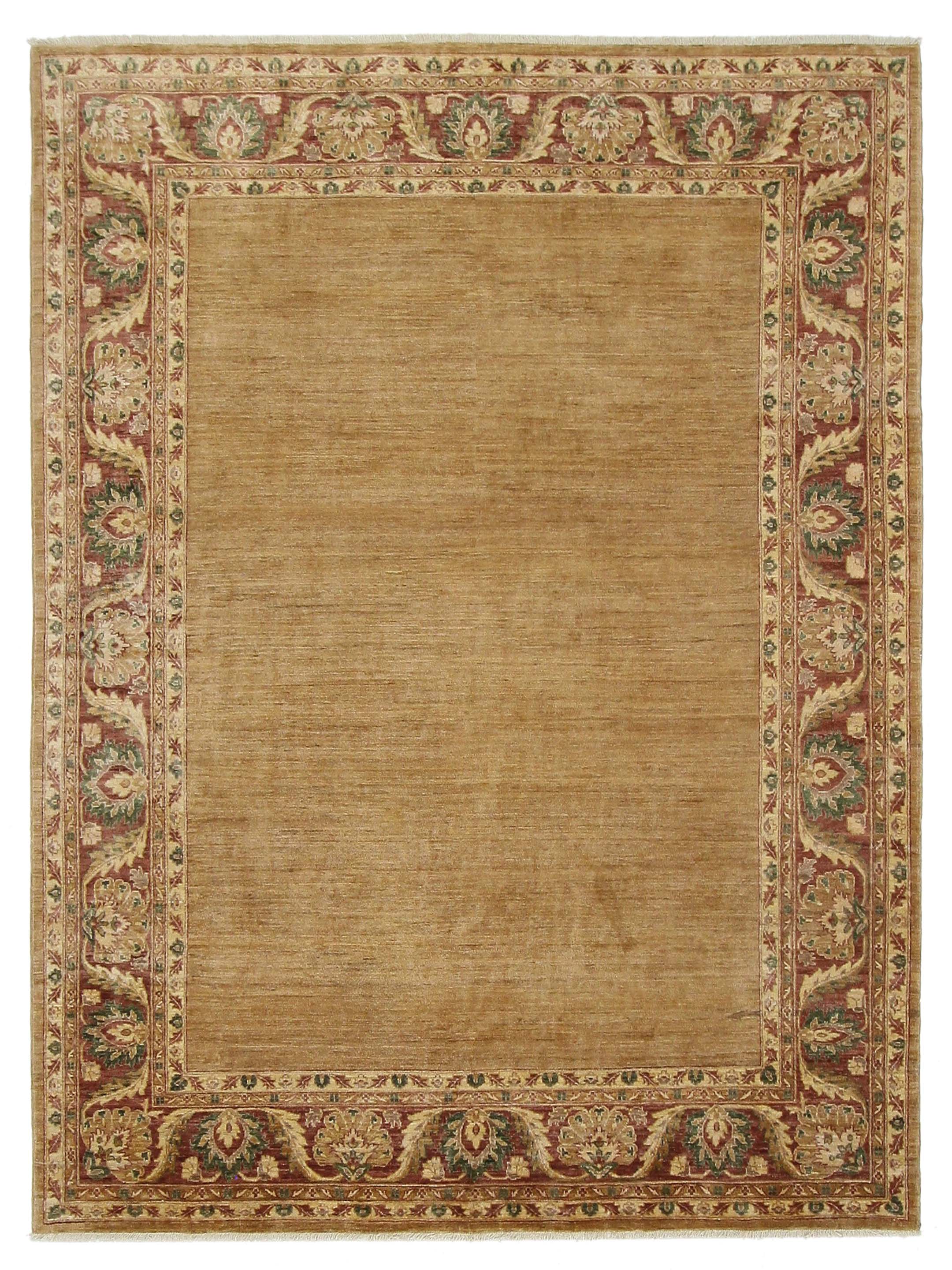 Ziegler Hand Knotted Gold 9x12