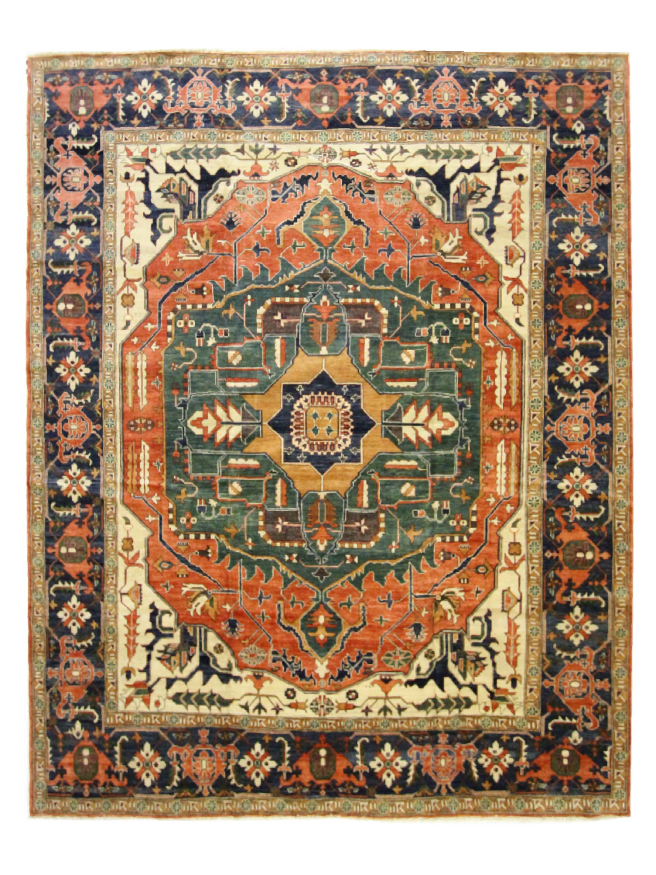 Ziegler Hand Knotted Multi 12x15