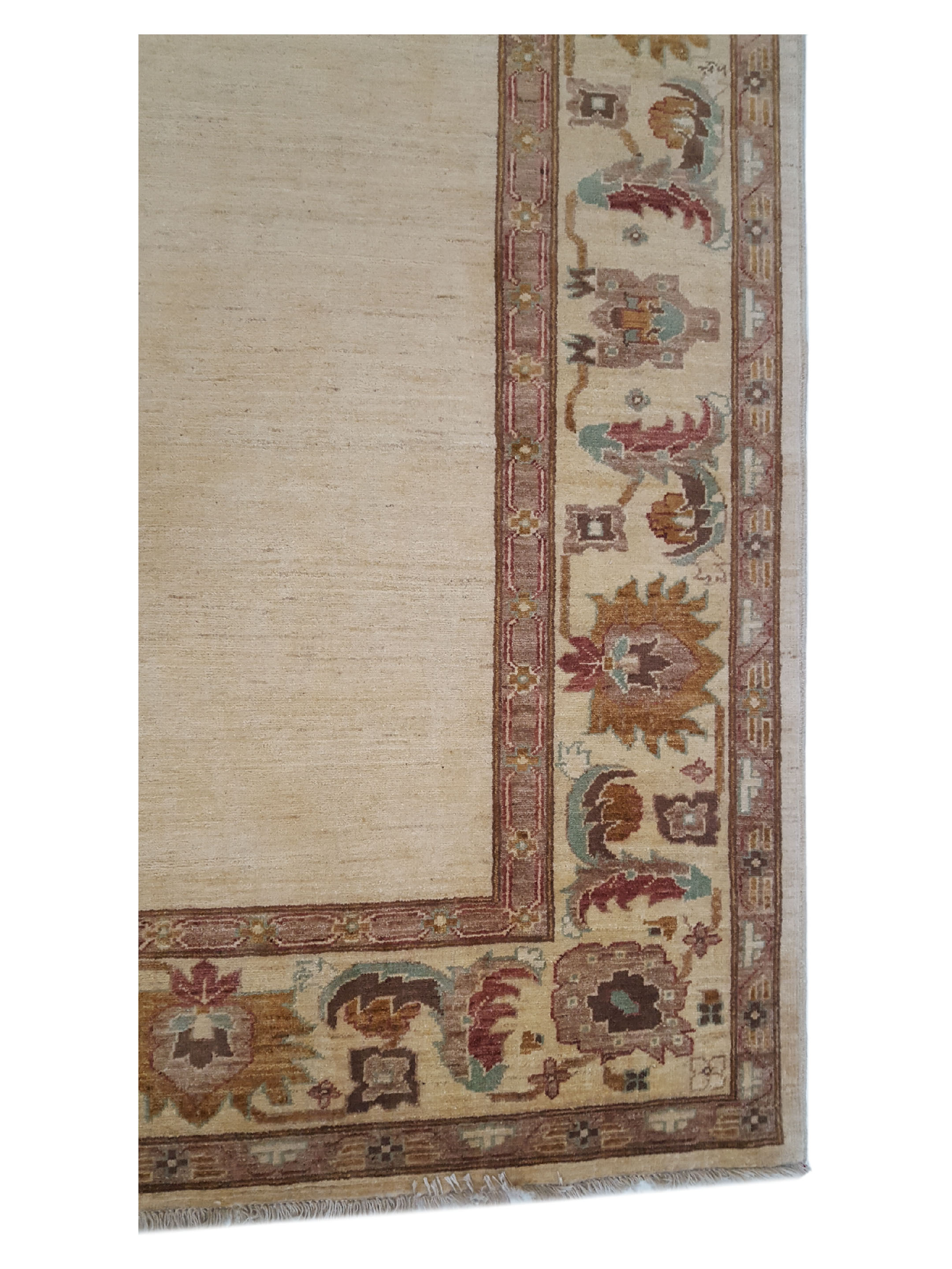 Ziegler Hand Knotted Ivory 8x10 - Image 4 of 6