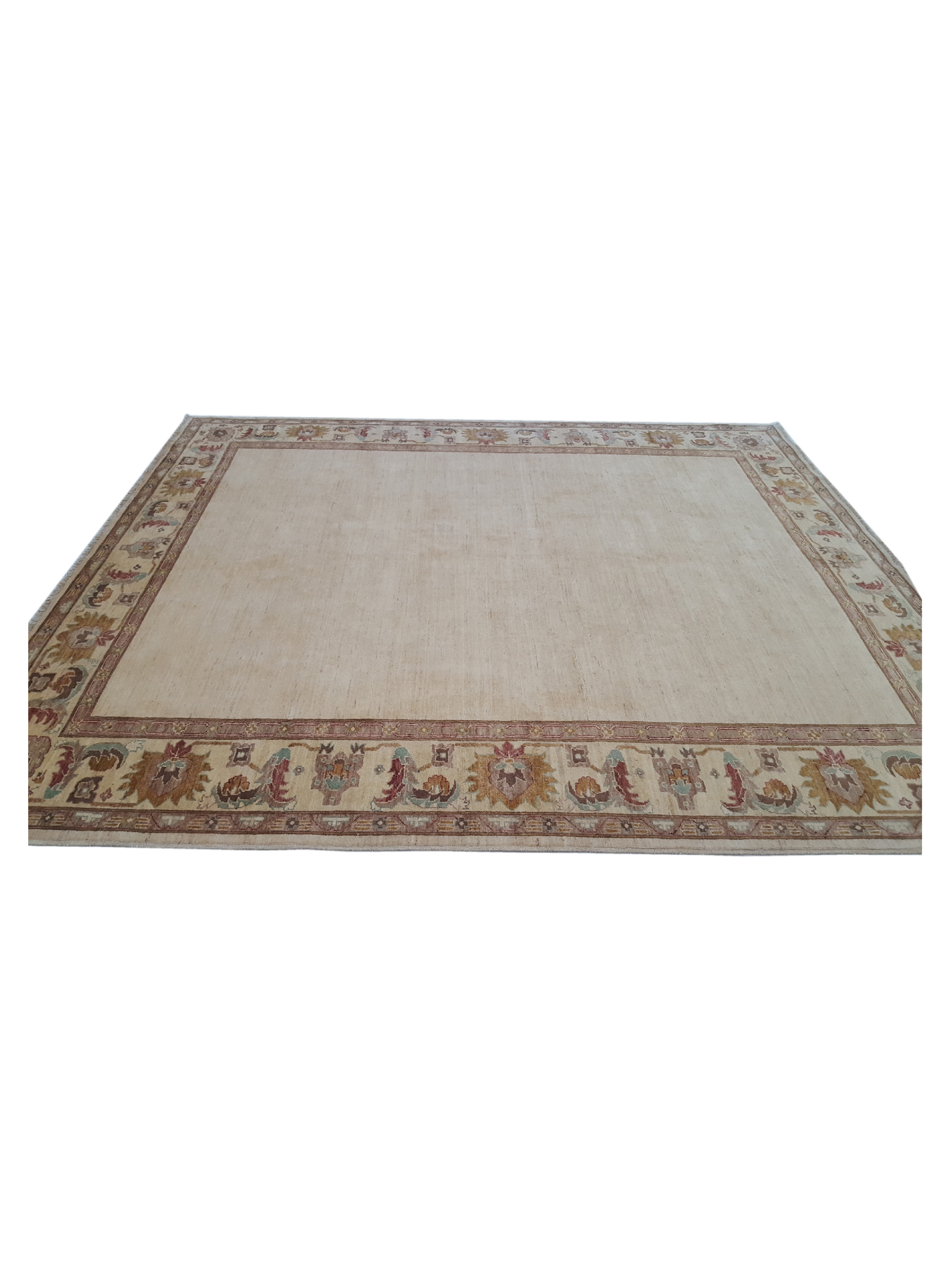 Ziegler Hand Knotted Ivory 8x10 - Image 5 of 6