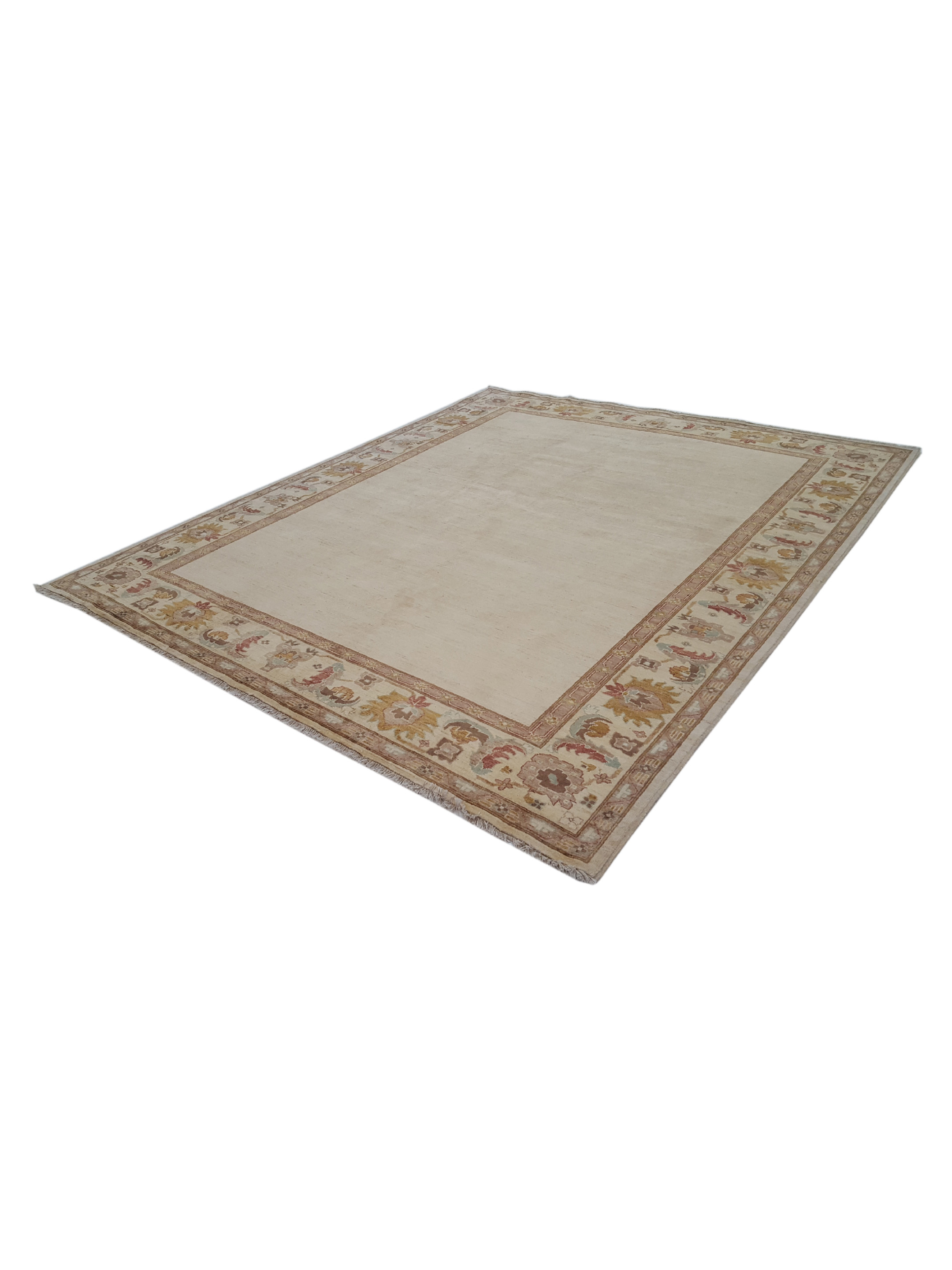 Ziegler Hand Knotted Ivory 8x10 - Image 6 of 6