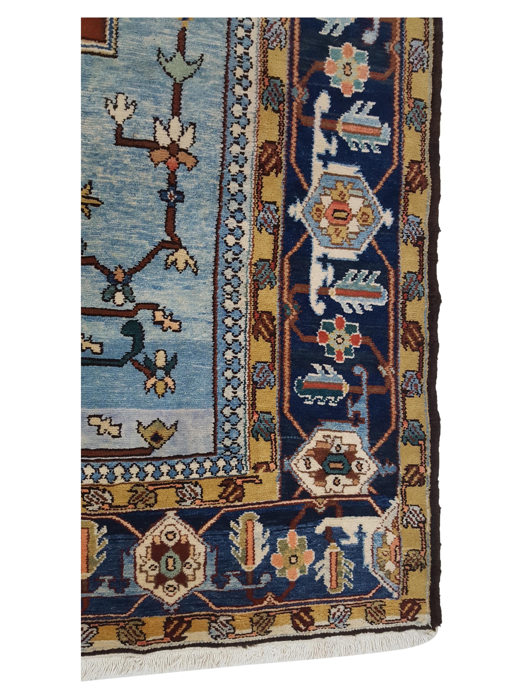 Serapi Hand Knotted Navy 12x15 - Image 4 of 6