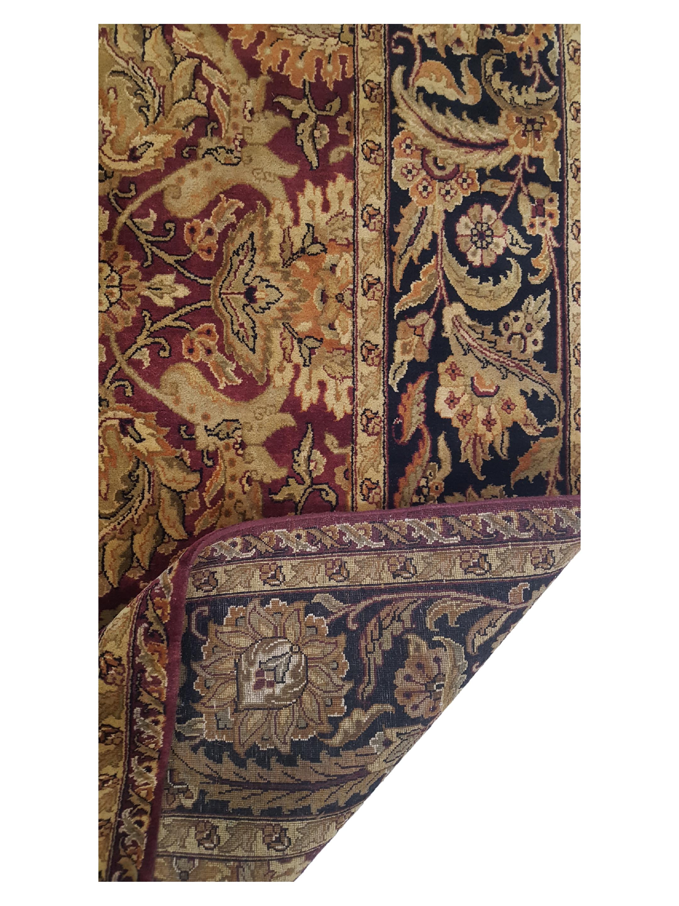Royal Hand Knotted Red 12x18 - Image 3 of 6
