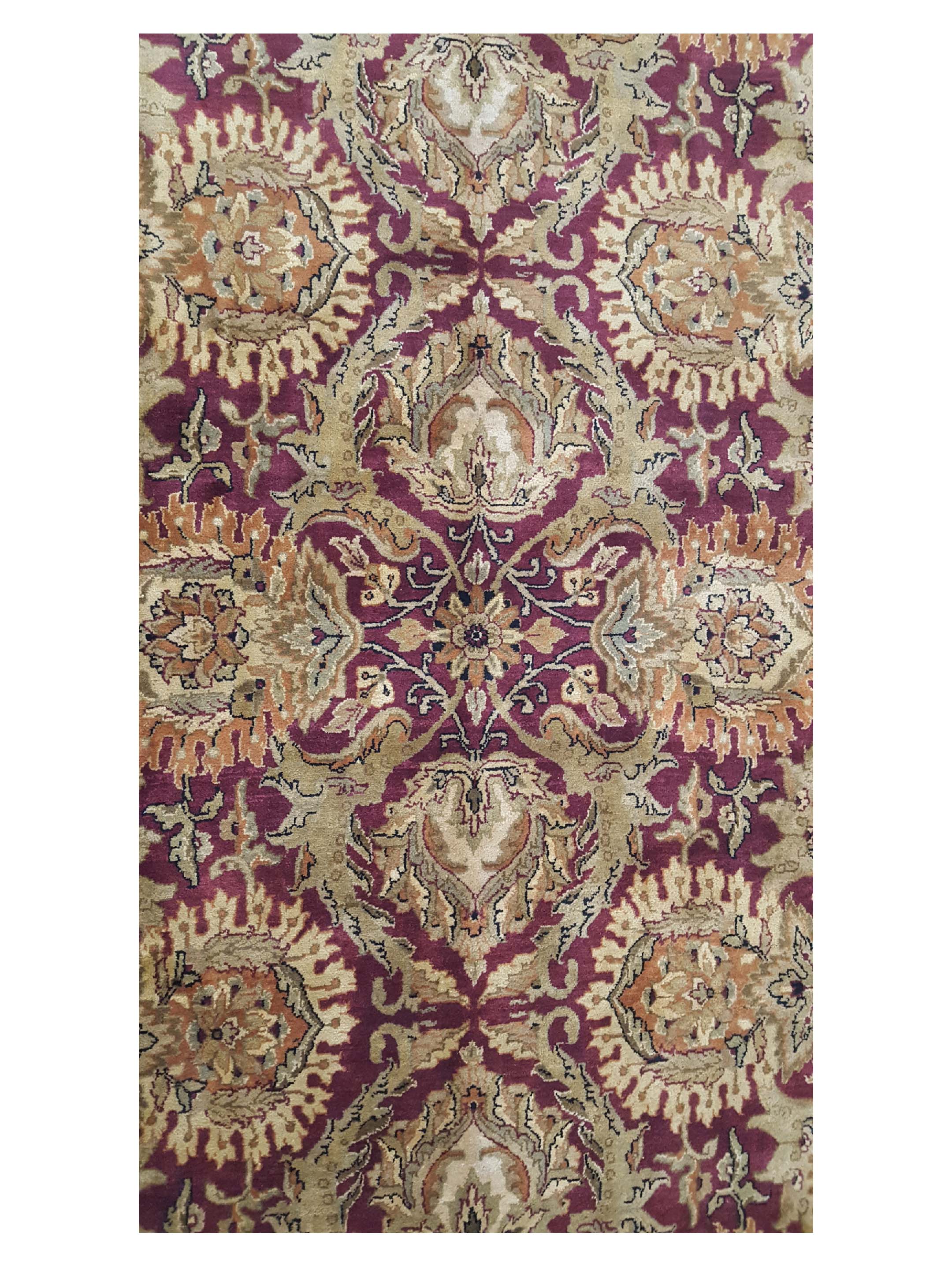 Royal Hand Knotted Red 12x18 - Image 5 of 6