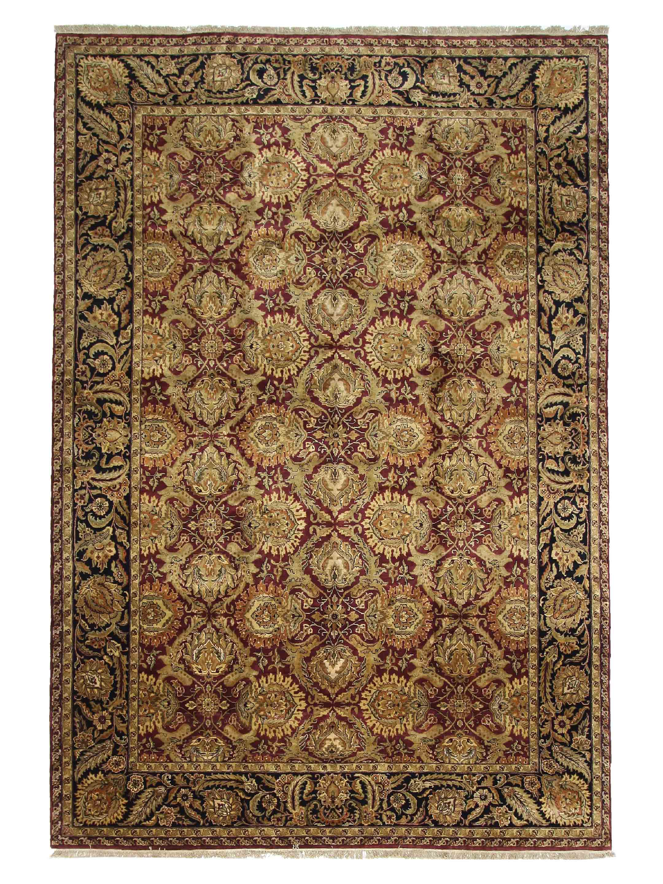 Royal Hand Knotted Red 12x18