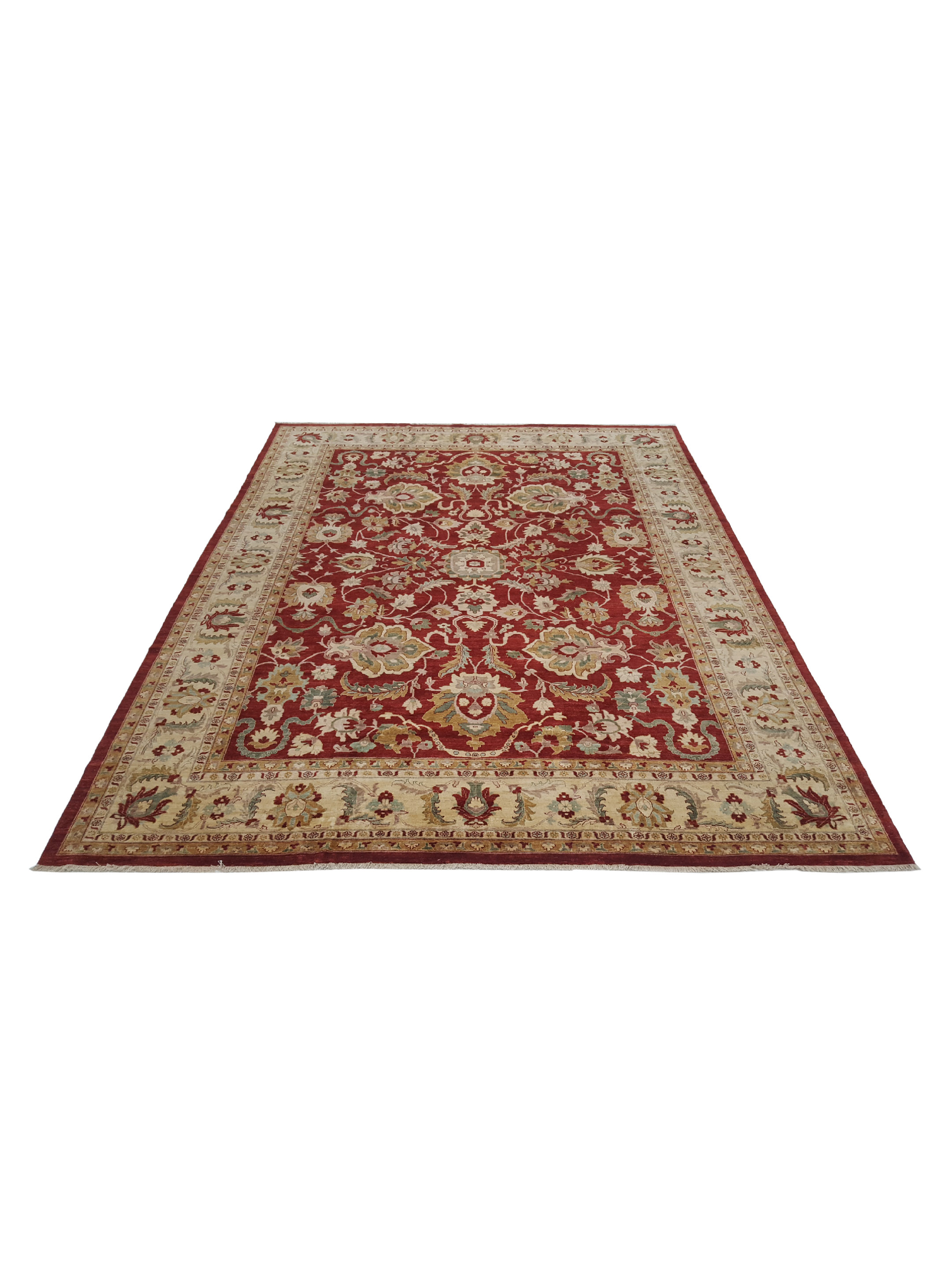 Ziegler Hand Knotted Red 13x16 - Image 2 of 6