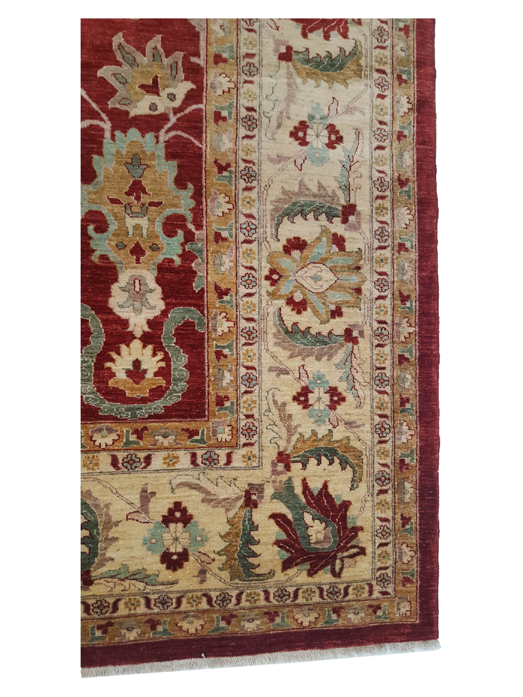 Ziegler Hand Knotted Red 13x16 - Image 4 of 6