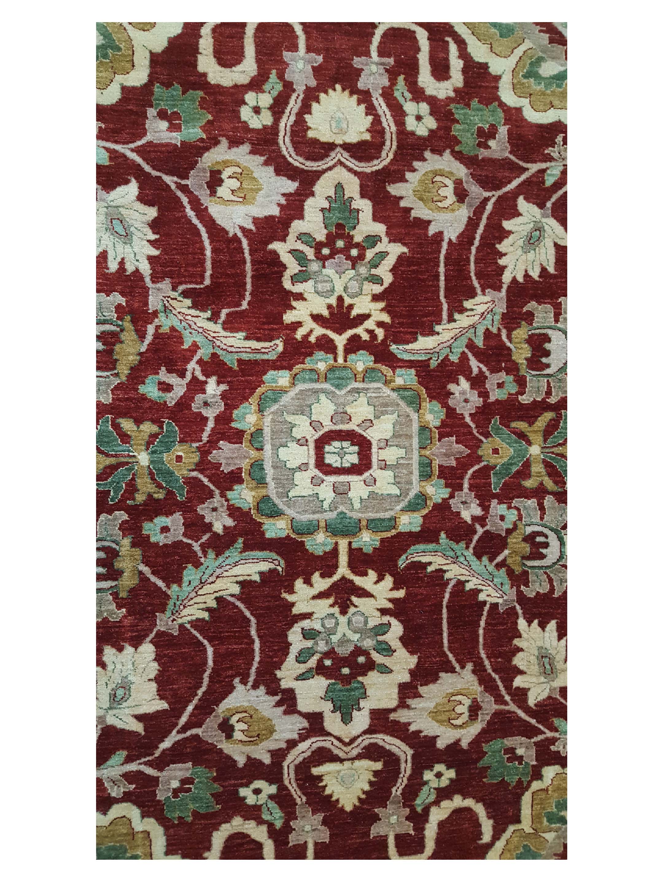Ziegler Hand Knotted Red 13x16 - Image 5 of 6