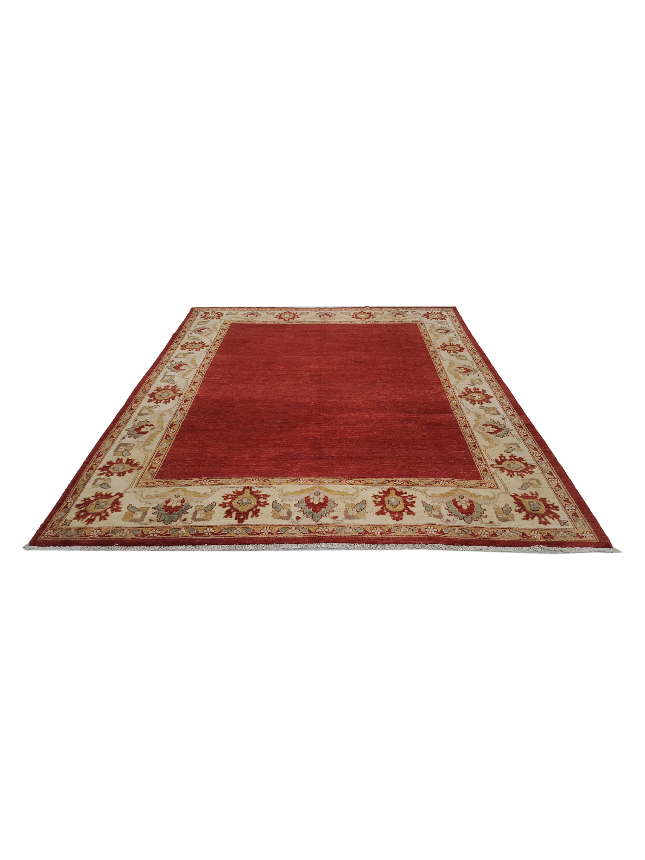 Ziegler Hand Knotted Red 8x10 - Image 2 of 6