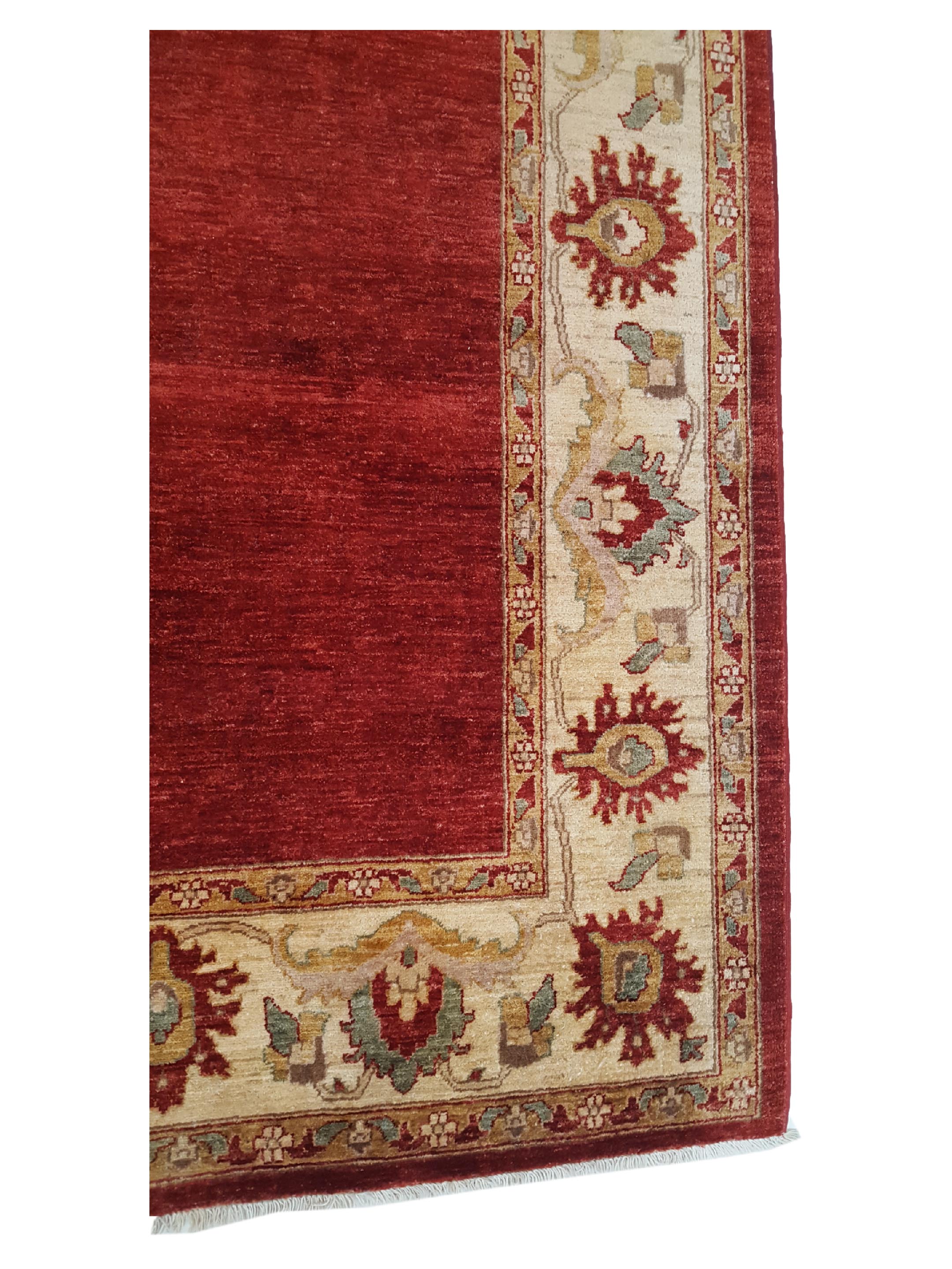 Ziegler Hand Knotted Red 8x10 - Image 4 of 6