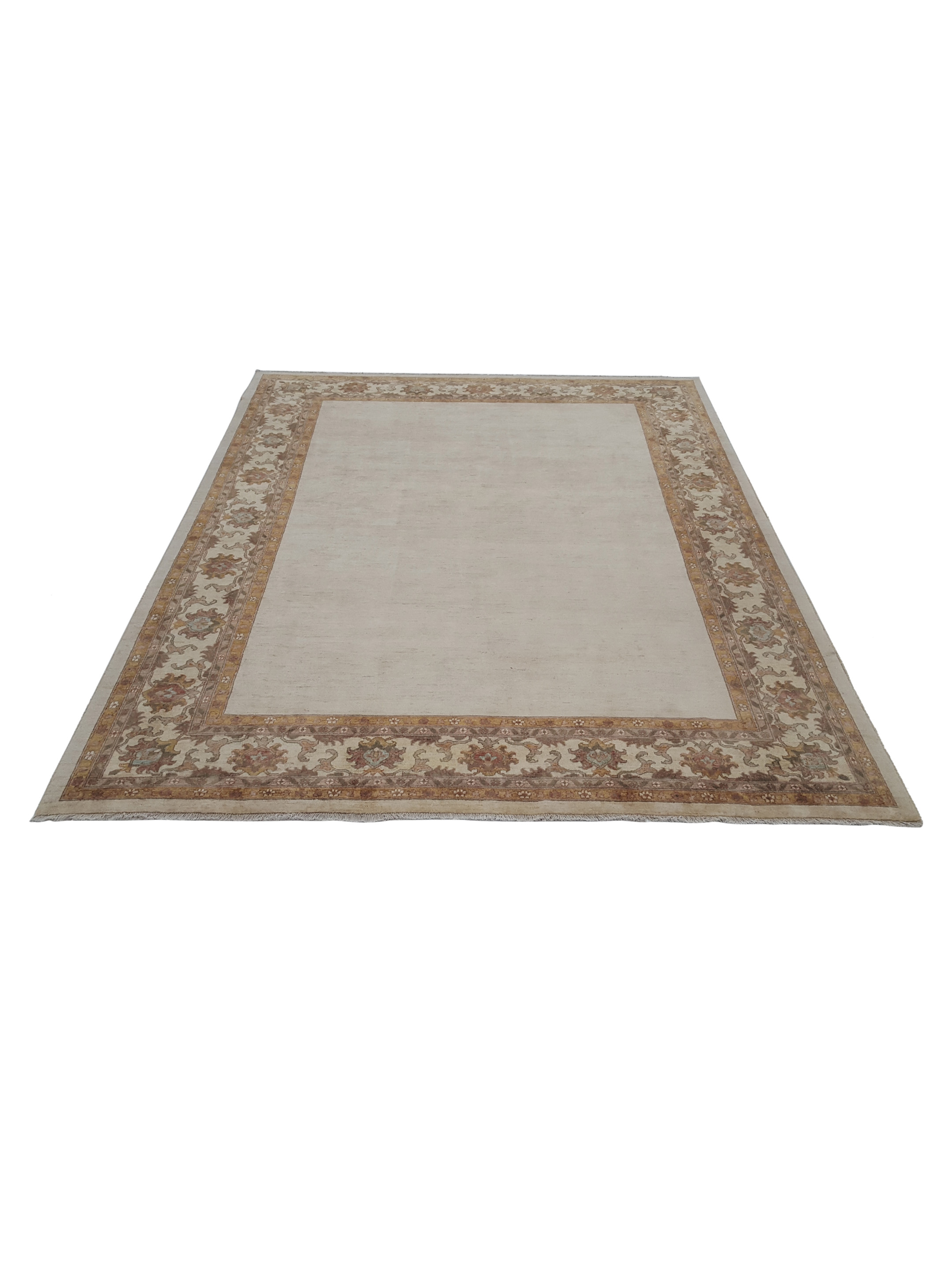 Ziegler Hand Knotted Ivory 9x12 - Image 2 of 6