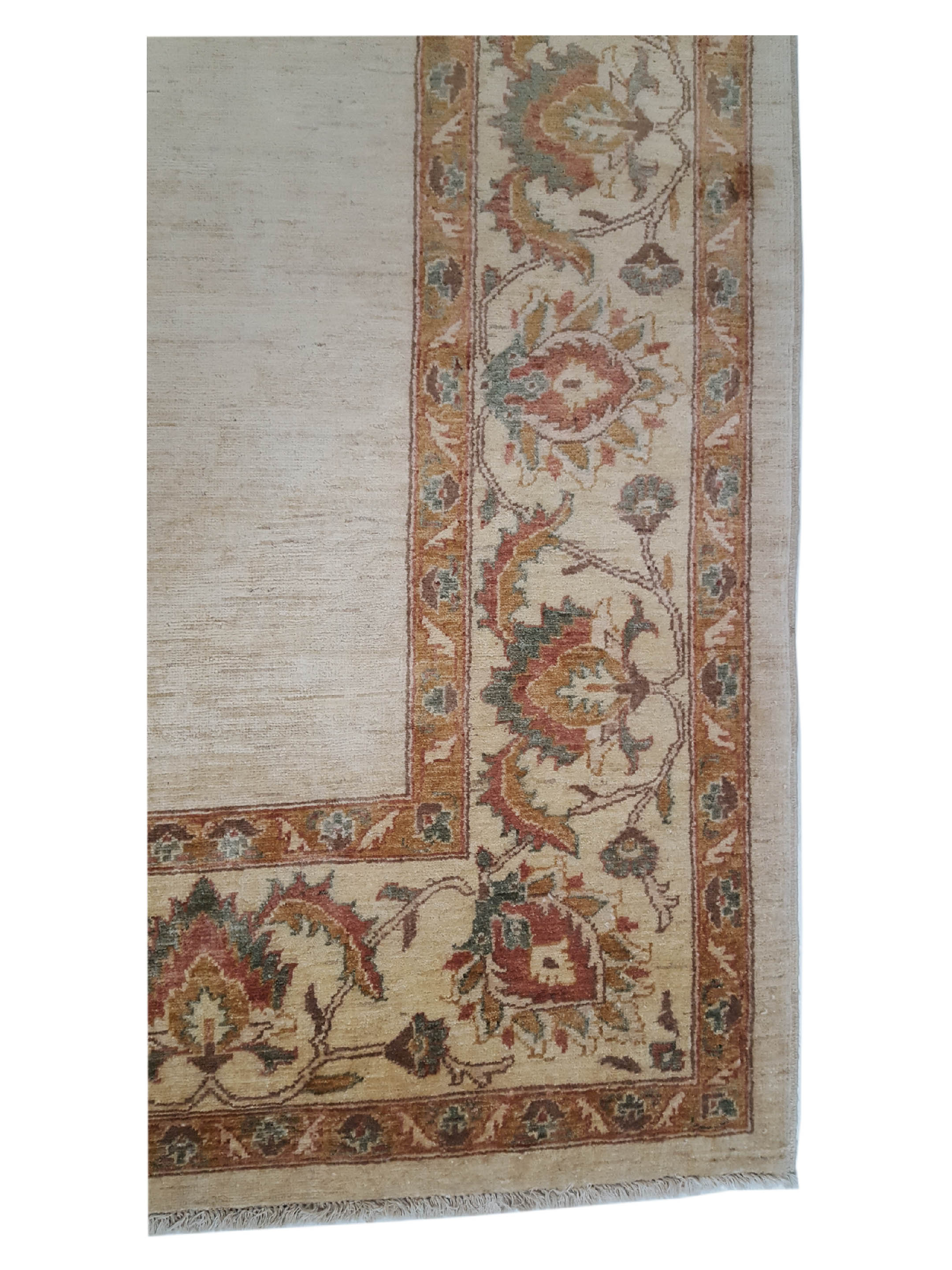 Ziegler Hand Knotted Ivory 9x12 - Image 4 of 6