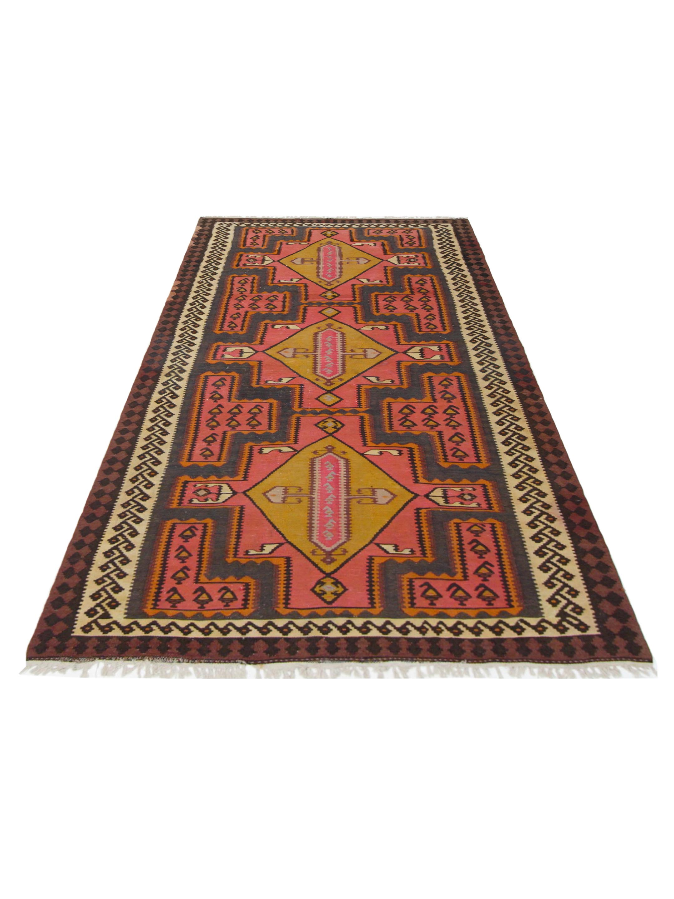 Kilim Hand Woven Multi 5x10 - Image 2 of 5