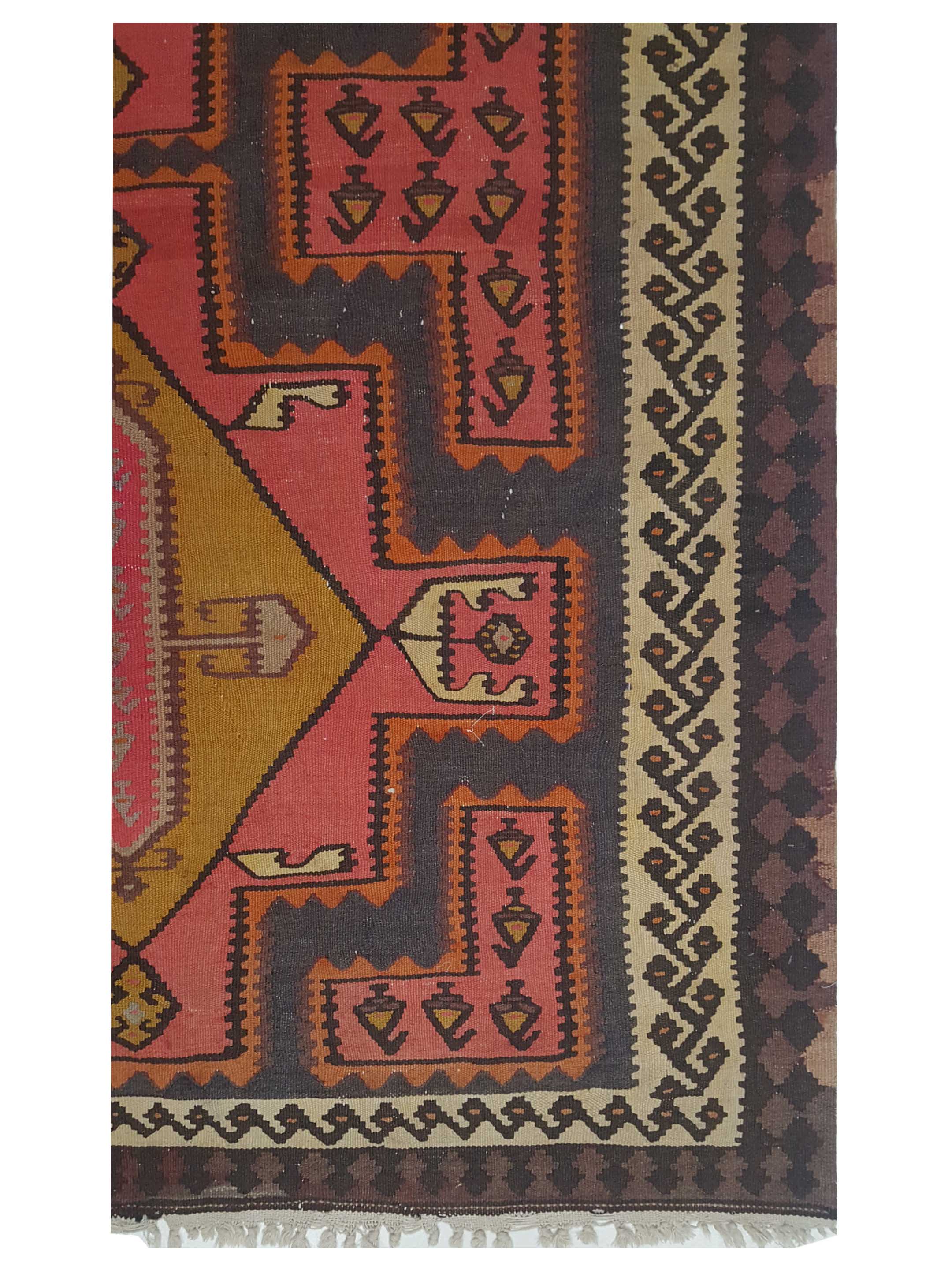 Kilim Hand Woven Multi 5x10 - Image 4 of 5