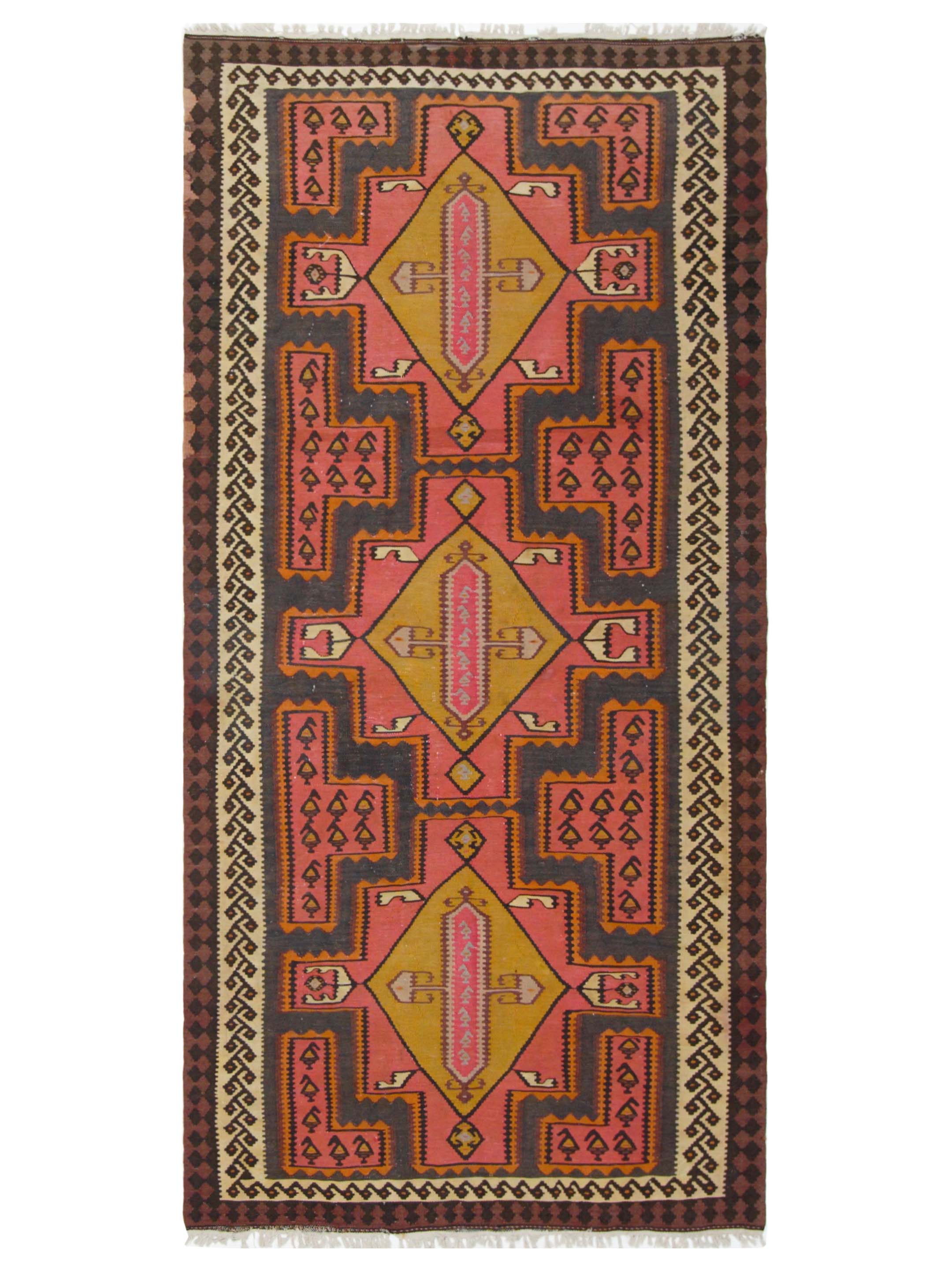 Kilim Hand Woven Multi 5x10