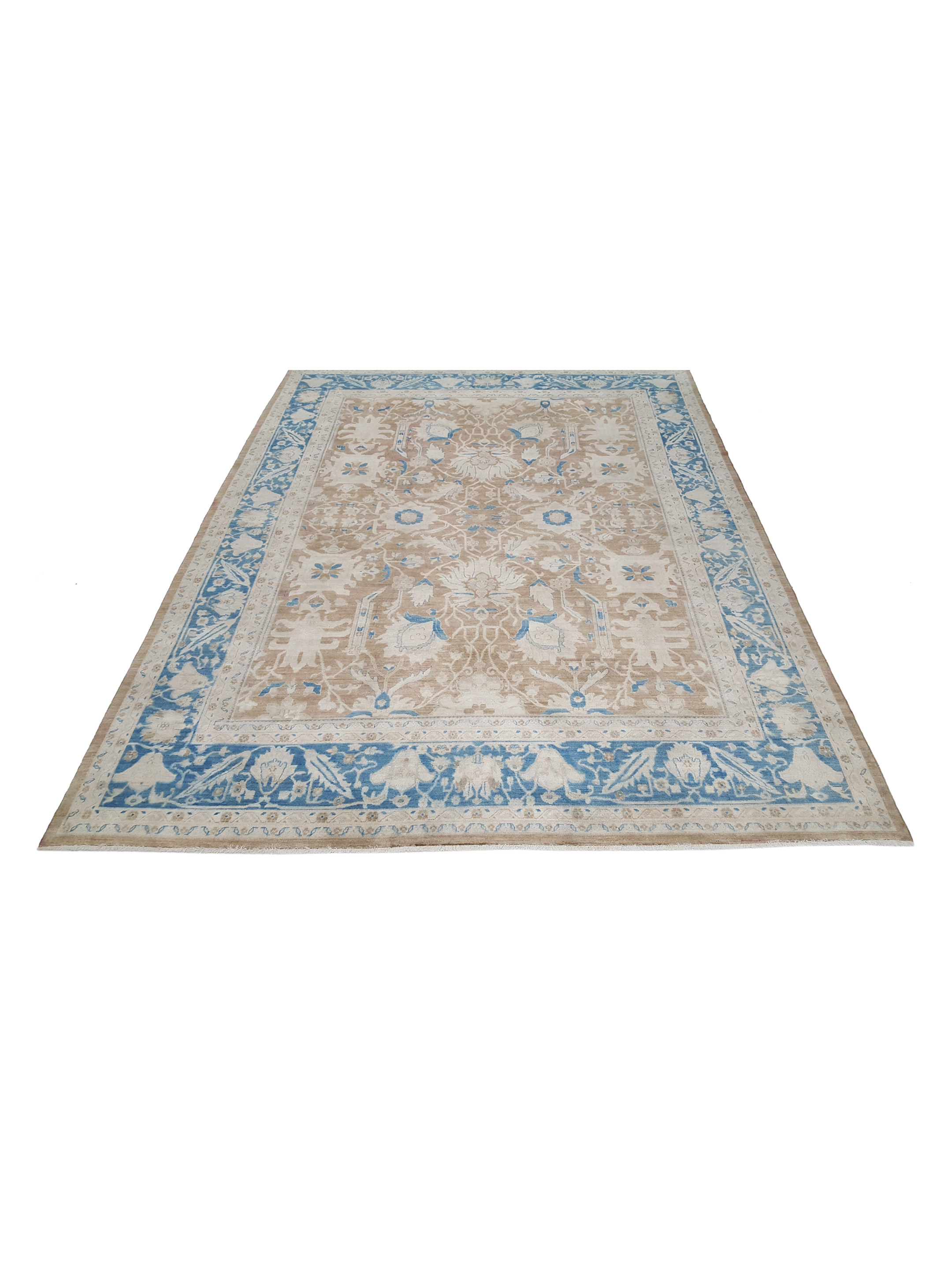 Ziegler Hand Knotted Brown 12x16 - Image 2 of 6