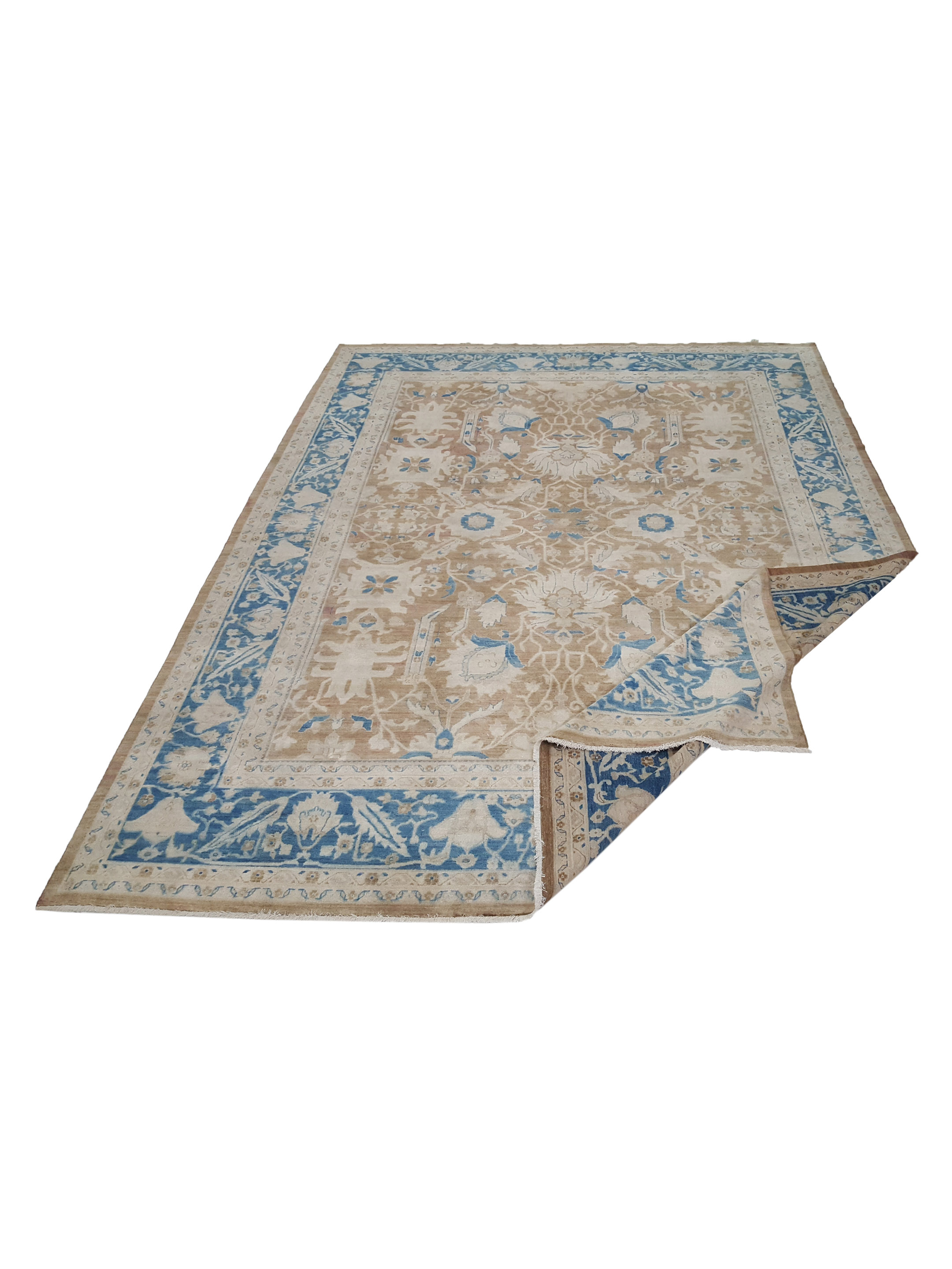 Ziegler Hand Knotted Brown 12x16 - Image 3 of 6