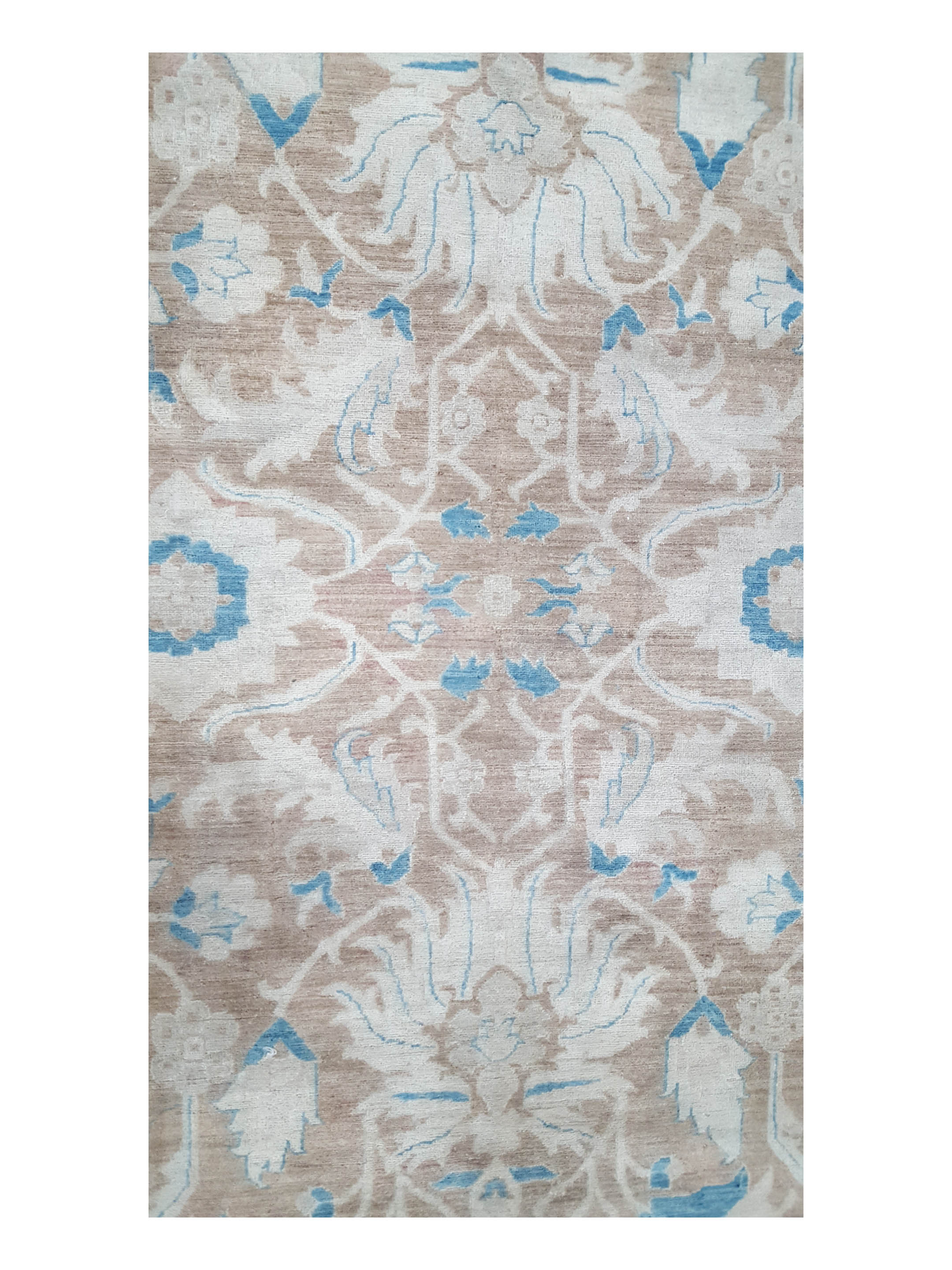 Ziegler Hand Knotted Brown 12x16 - Image 5 of 6