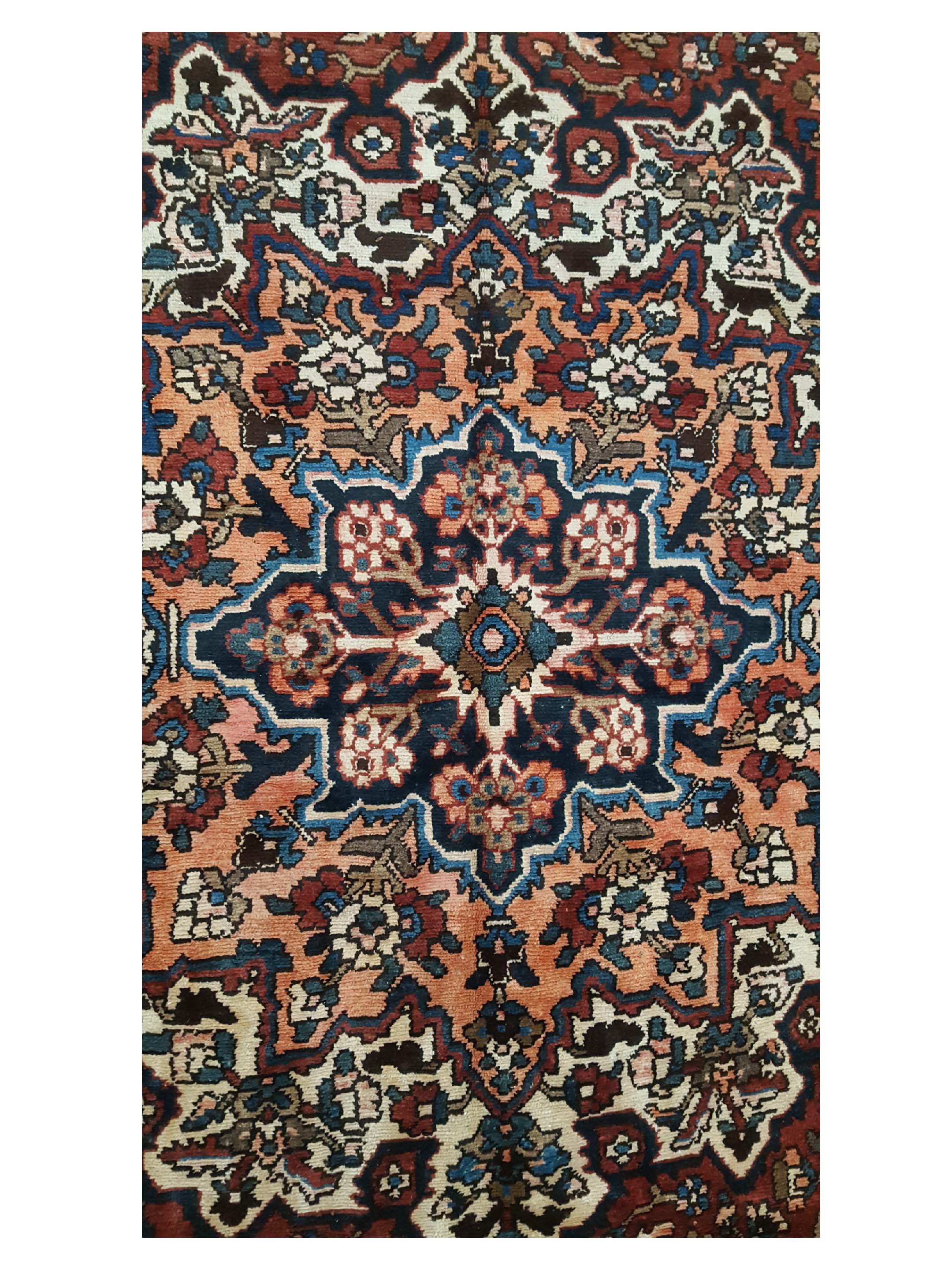 Bakhtiyari Hand Knotted Red 10x13 - Image 5 of 6