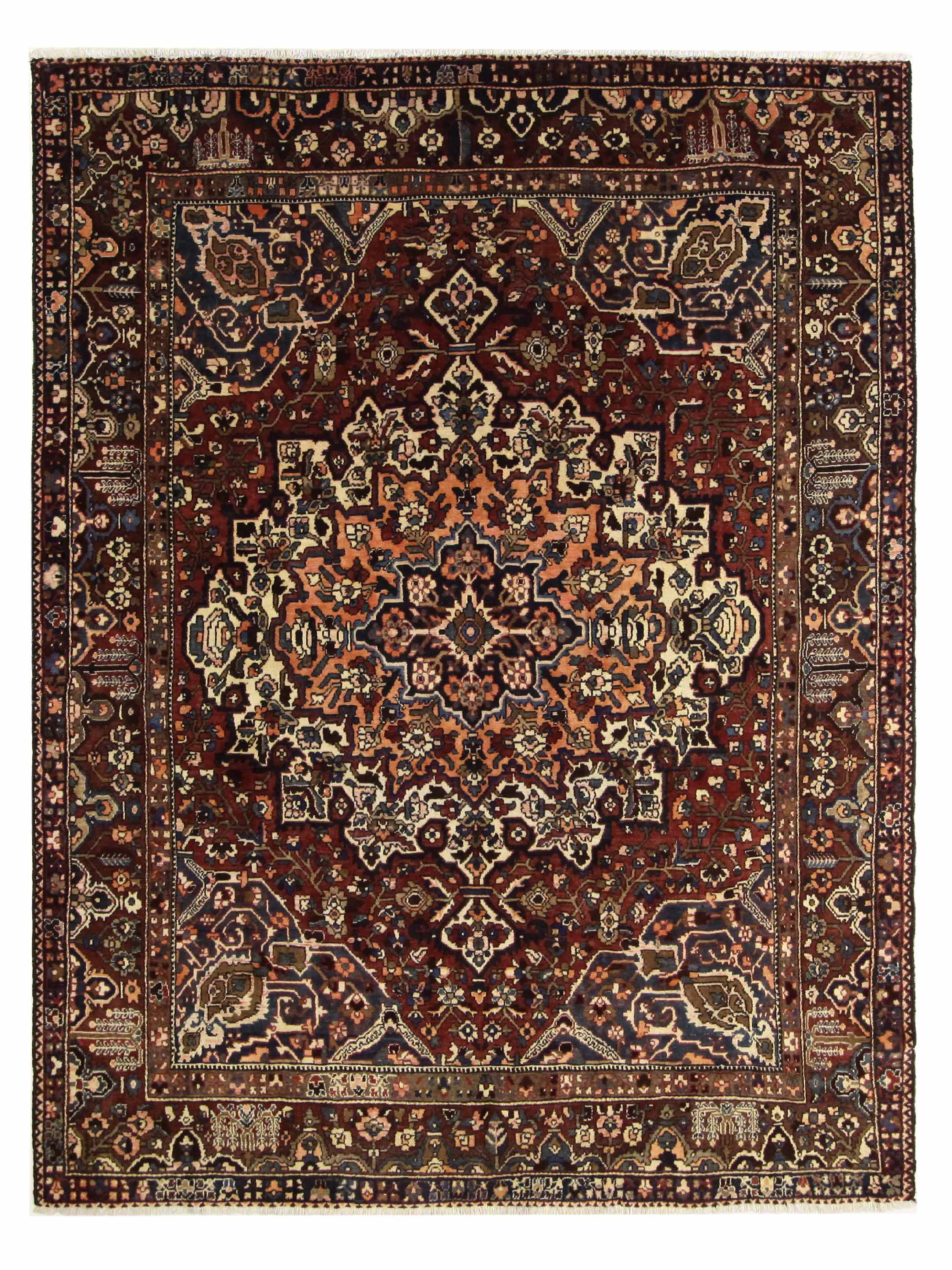 Bakhtiyari Hand Knotted Red 10x13